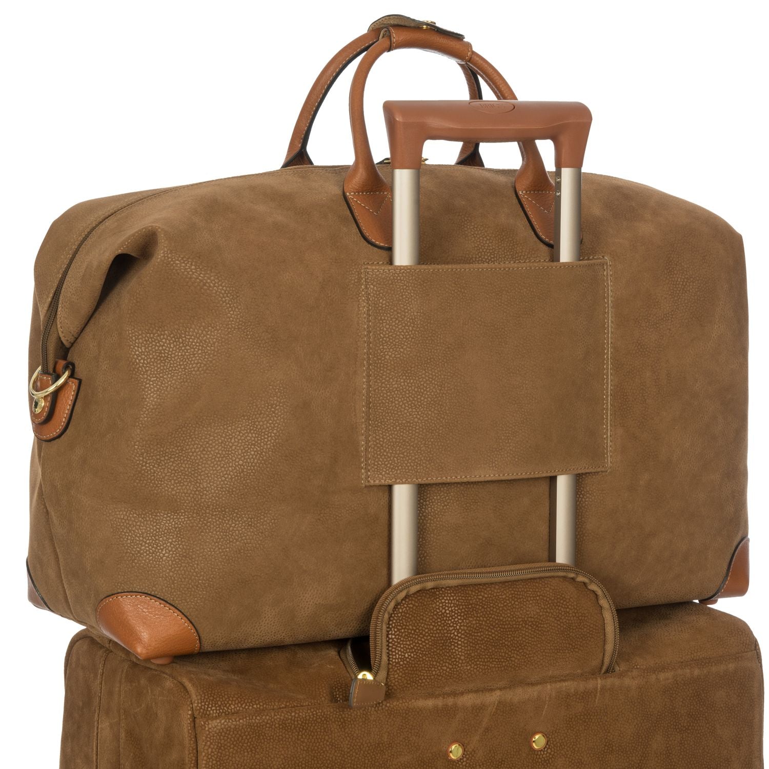 BRIC'S Life Holdall Travel Duffel - M (Camel)