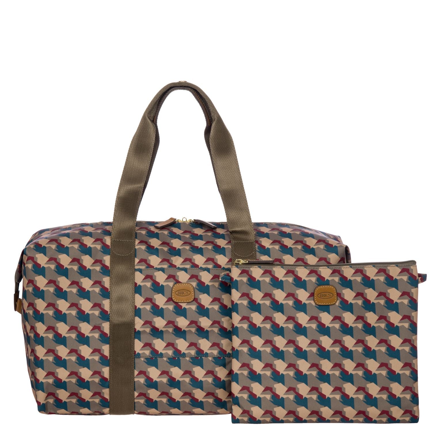BRIC'S X-Bag 18" Folding Duffel Bag (Geometric Camo)