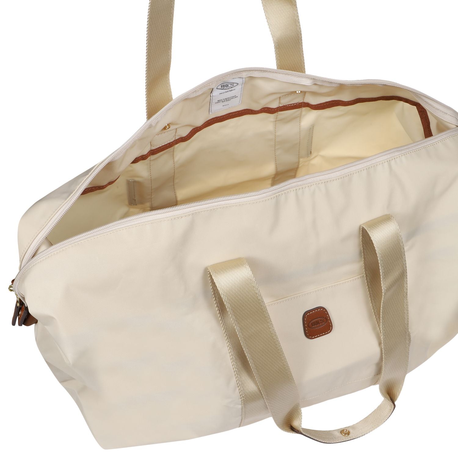 BRIC'S X-Bag 22" Folding Duffel Bag (Beige)