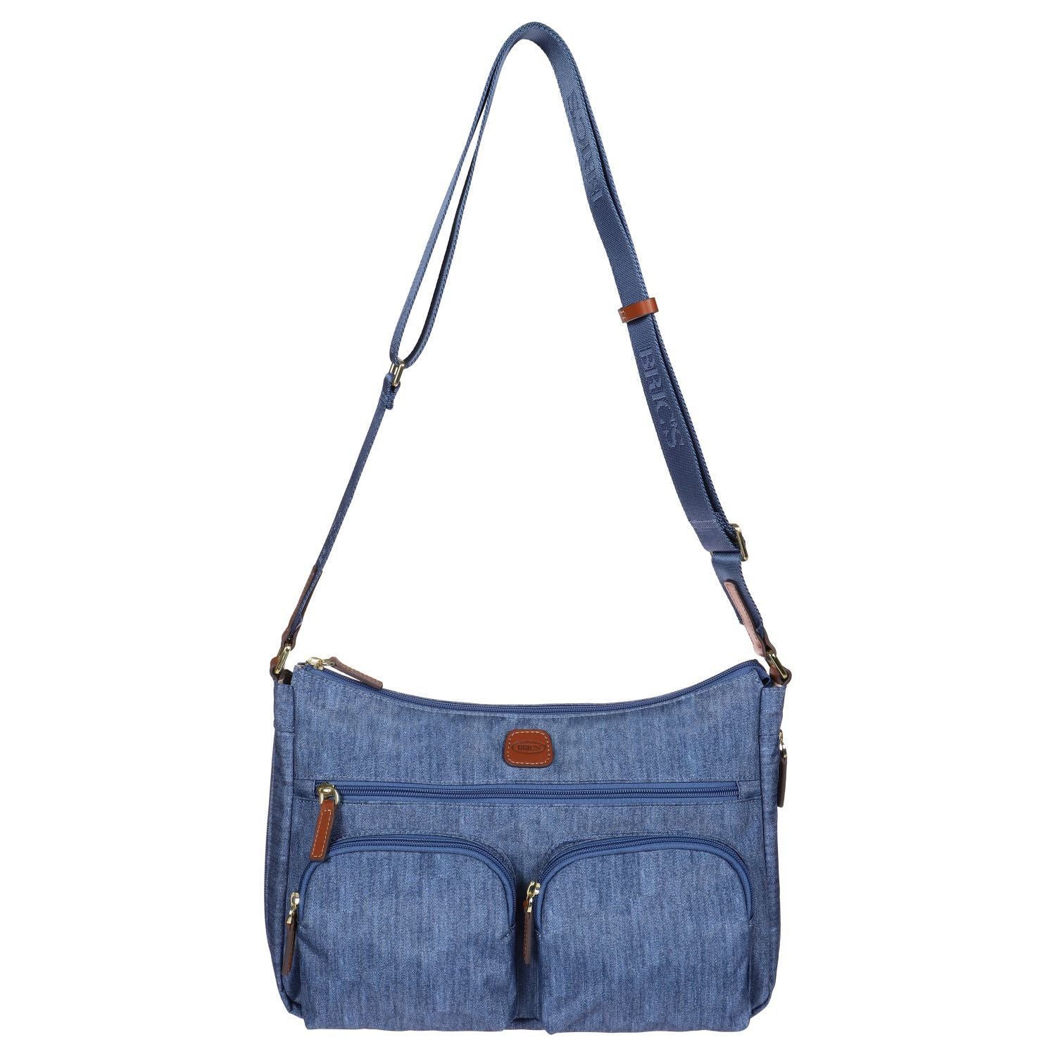 BRIC'S X-Bag Expandable Shoulder Bag (Jeans)