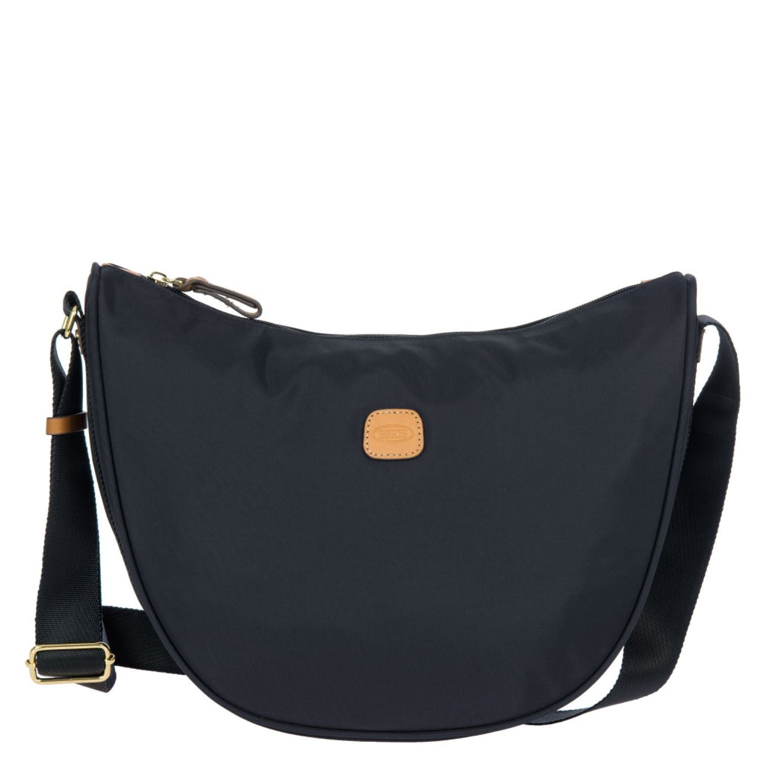 BRIC'S X-Bag Half Moon Bag - Medium (Ocean Blue)