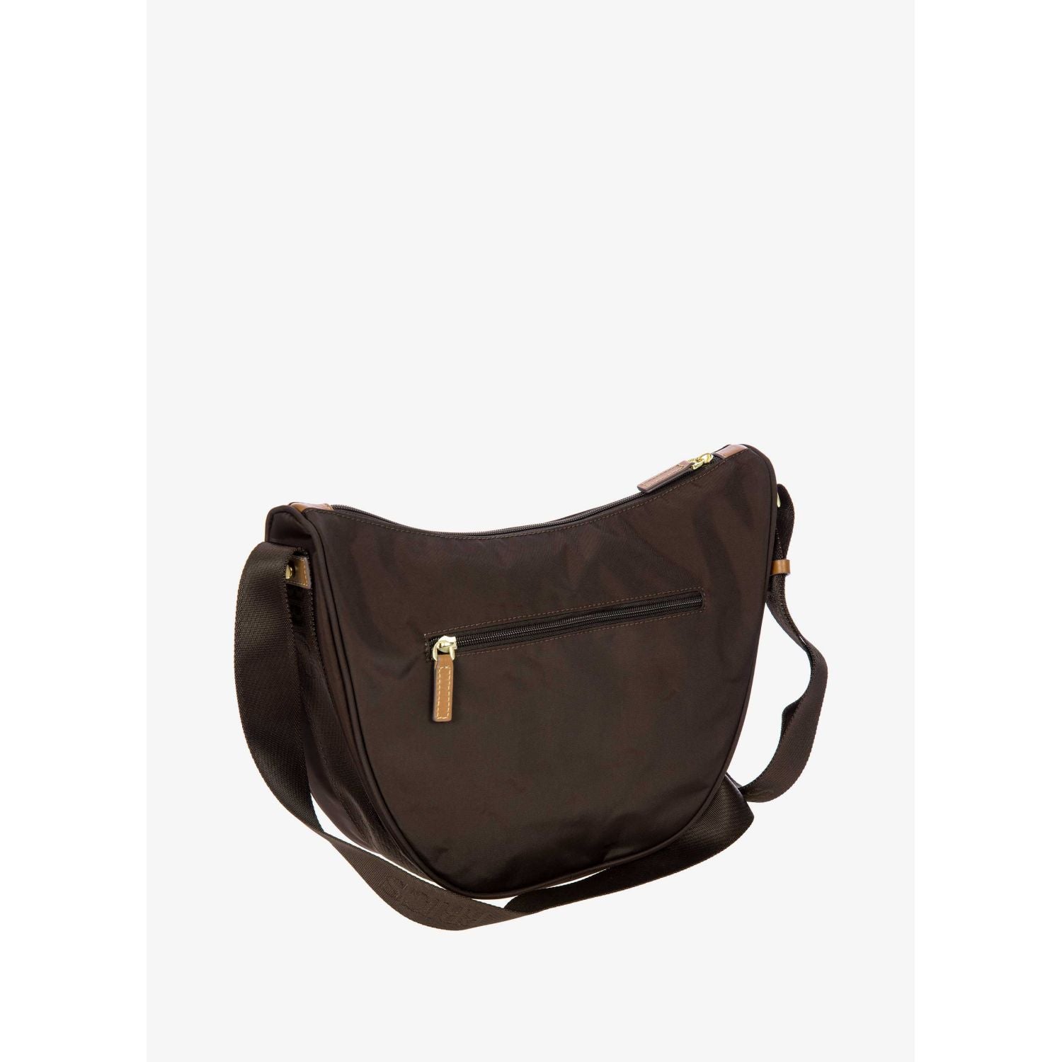 BRIC'S X-Bag Half Moon Bag - Medium (Brown)