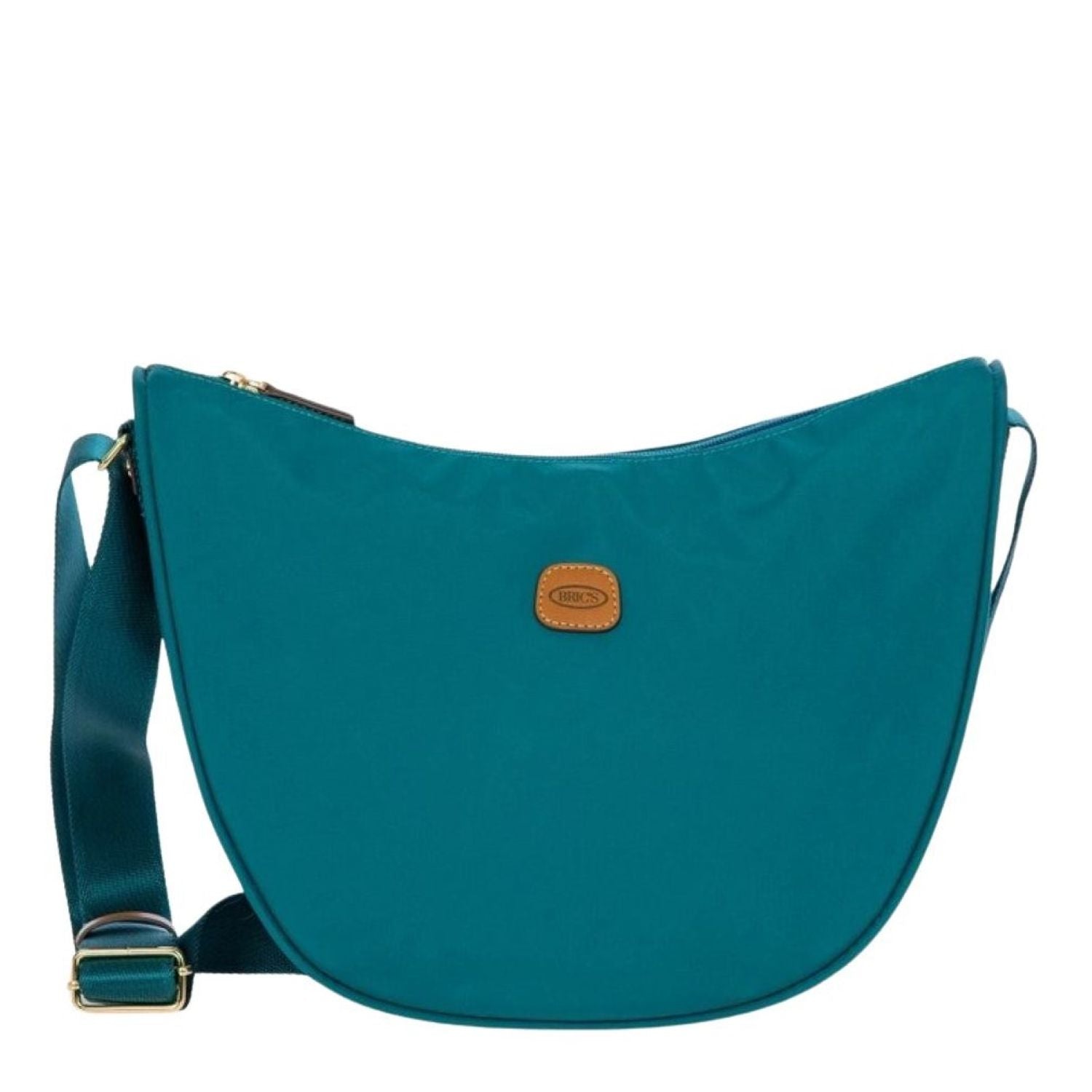 BRIC'S X-Bag Half Moon Bag - Medium (Sea Green)