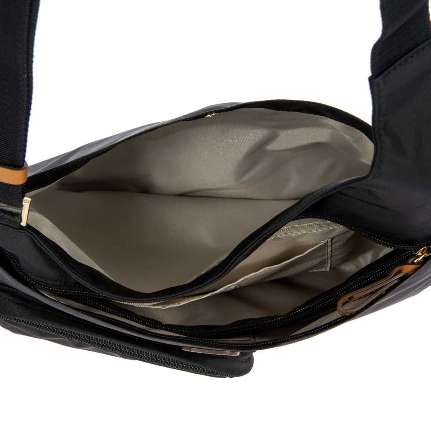 BRIC'S X-Bag Hipster Envelope Crossbody Bag (Black)