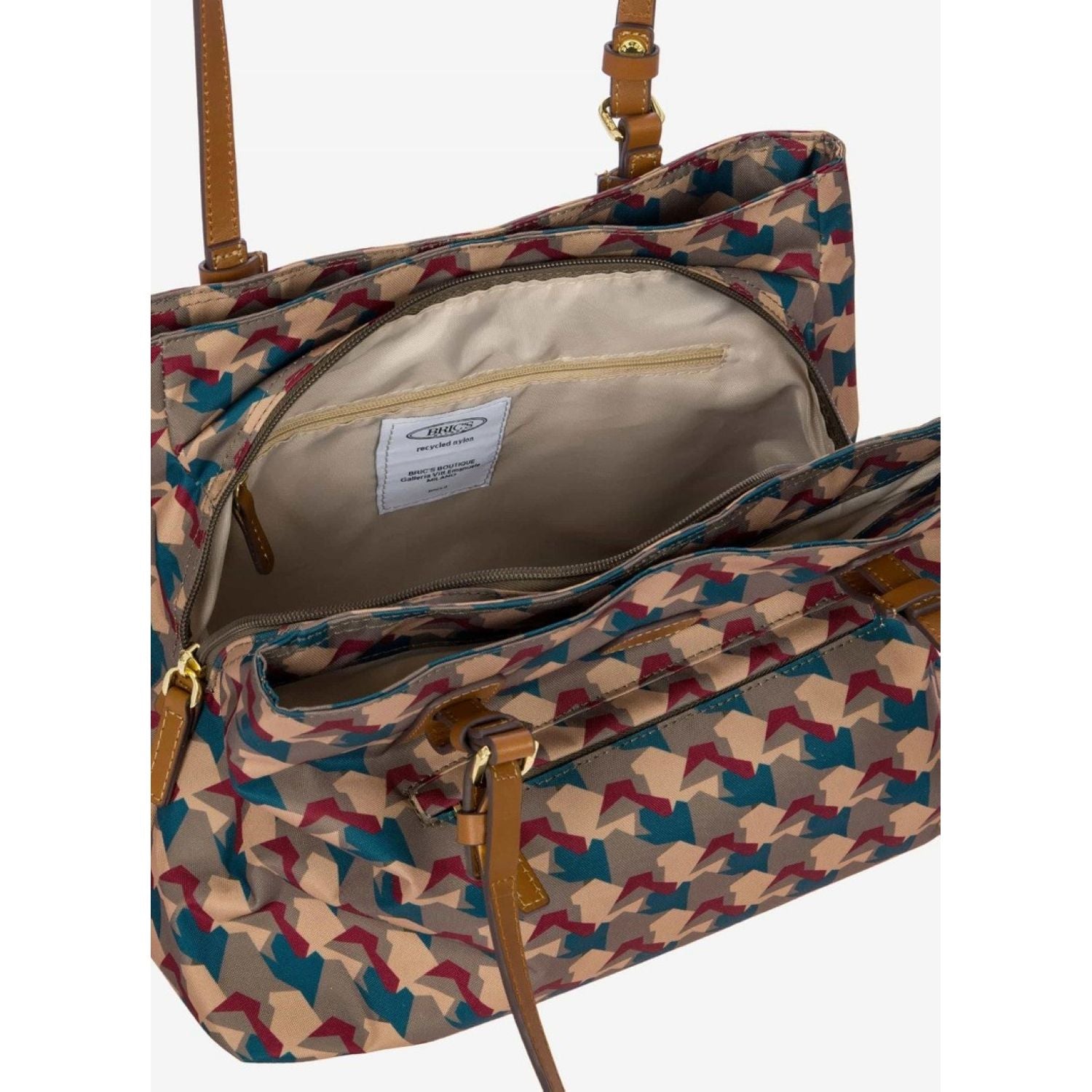 BRIC'S X-Bag Shopping Bag - Medium (Geometric Camo)