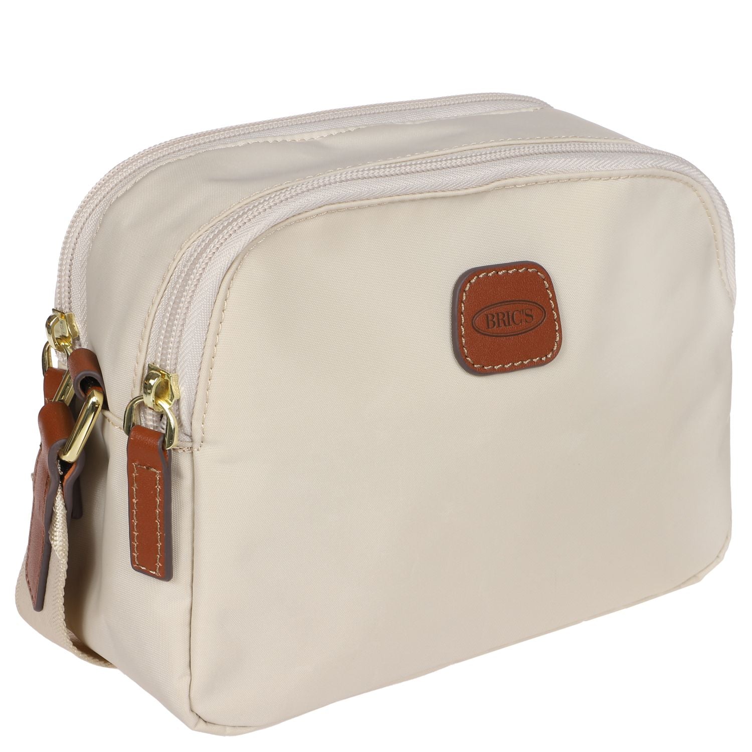 BRIC'S X-Bag Travel Shoulder Bag - Small (Beige)