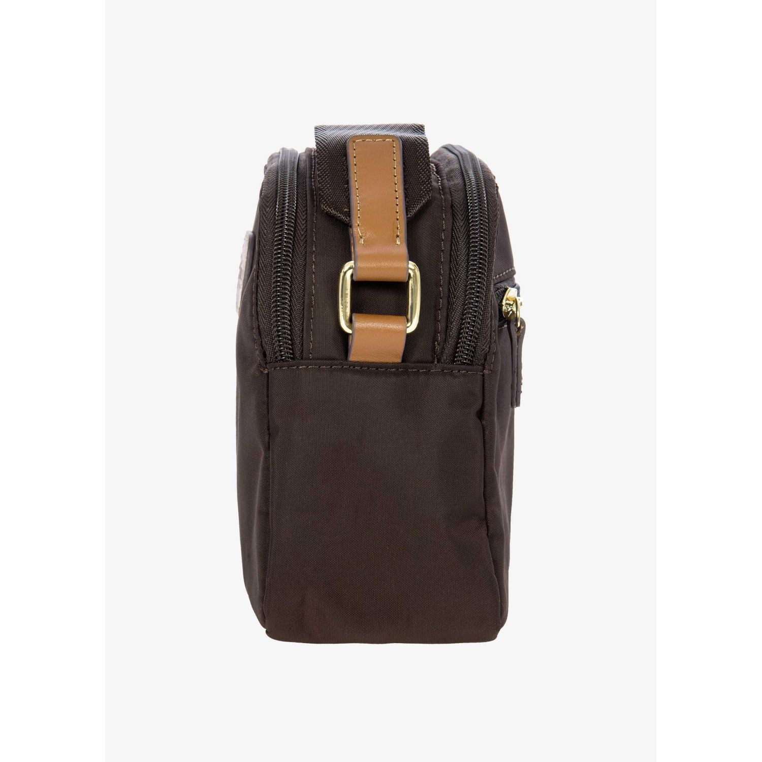BRIC'S X-Bag Travel Shoulder Bag - Small (Brown)