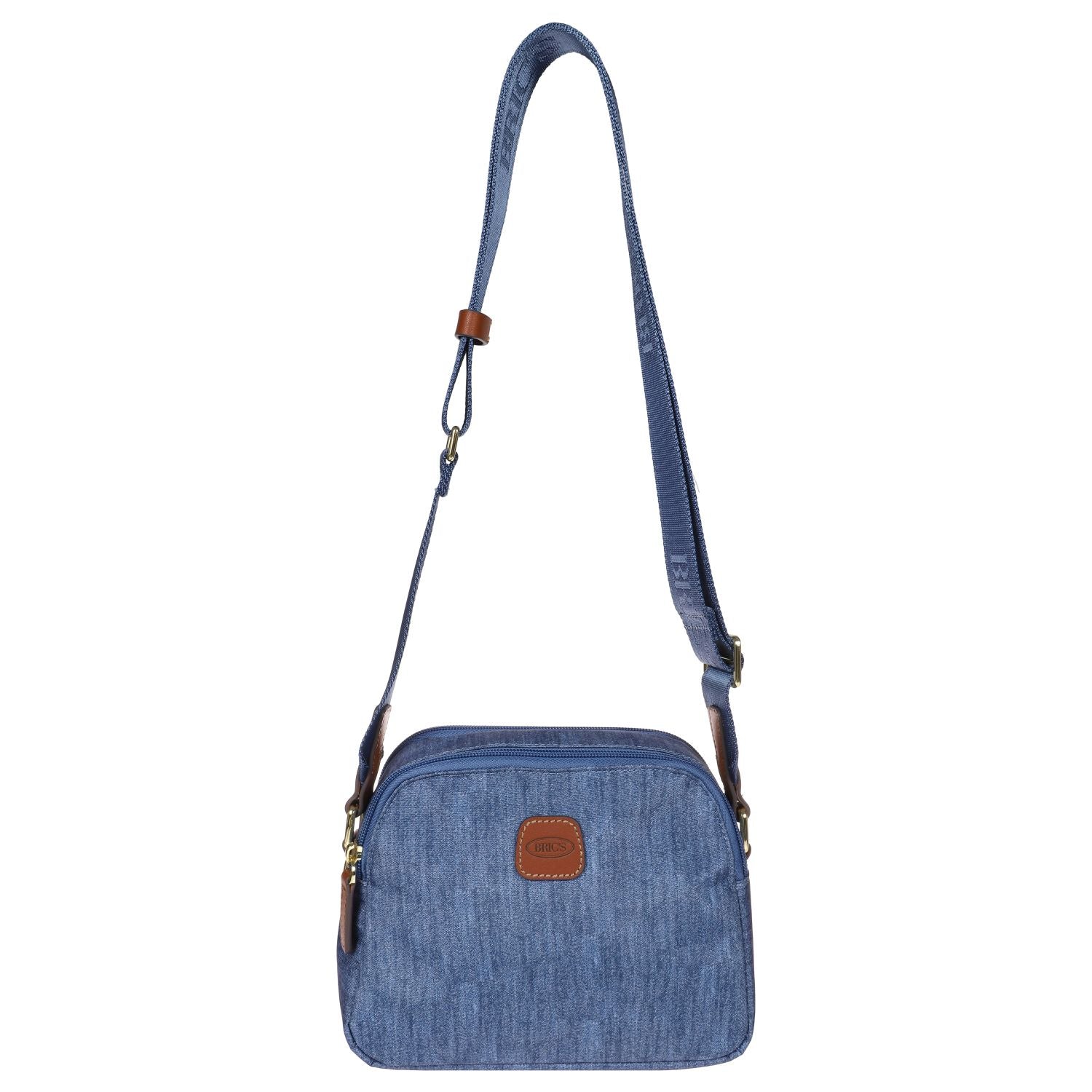 BRIC'S X-Bag Travel Shoulder Bag - Small (Jeans)