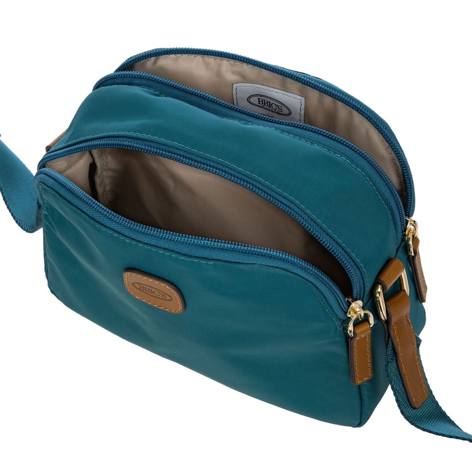 BRIC'S X-Bag Travel Shoulder Bag - Small (Sea Green)