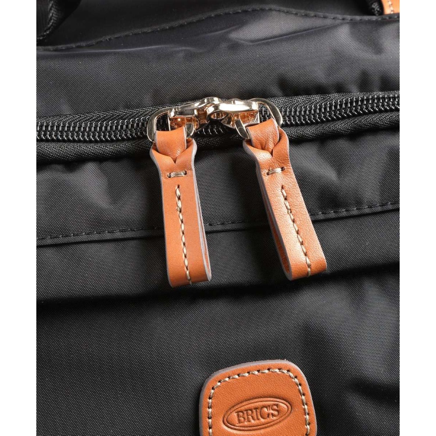 BRIC'S X-Travel 22" Carry On Luggage With Front Access Opening Spinner (Black)