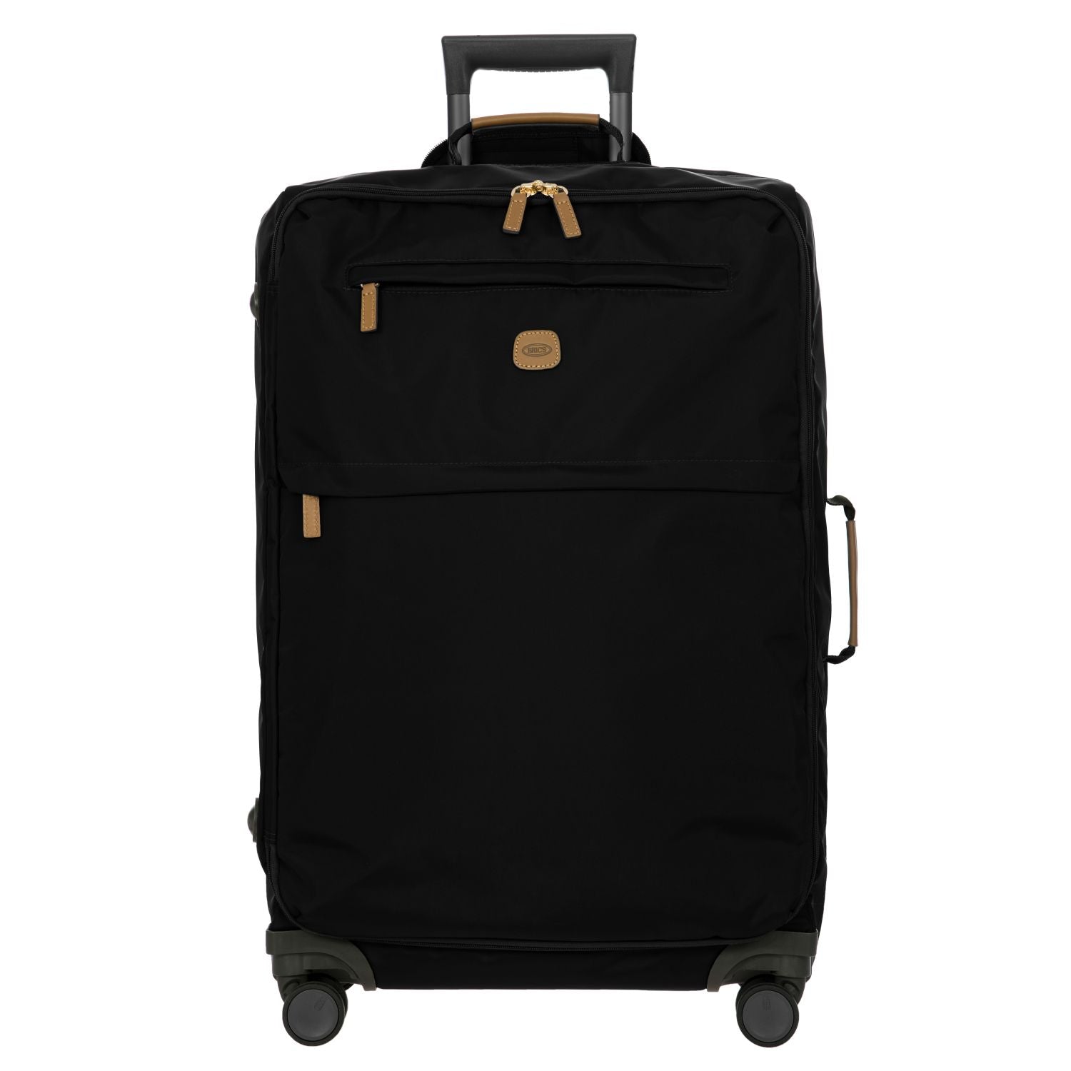 BRIC'S X-Travel 28" Medium Luggage With Front Access Opening Spinner (Black)