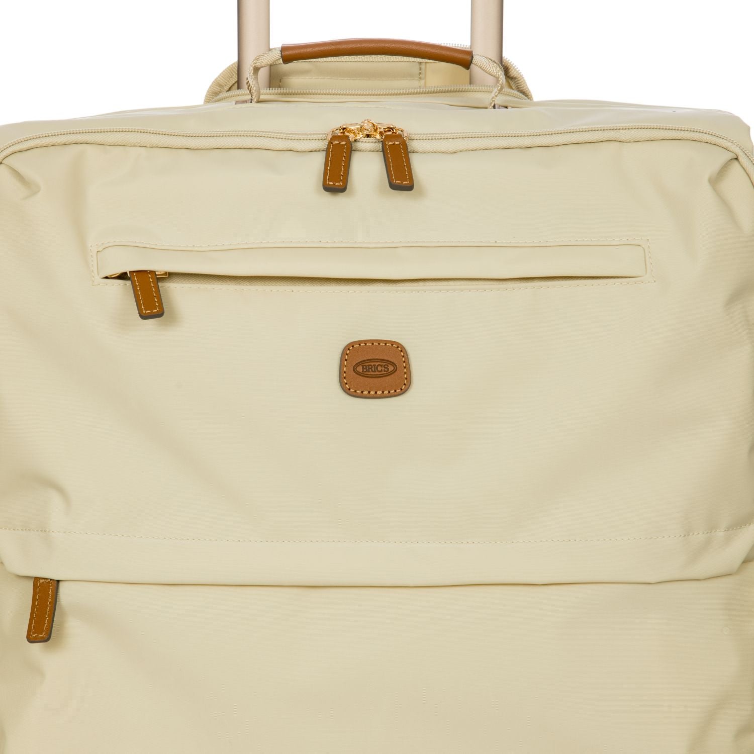 BRIC'S X-Travel 28" Medium Luggage With Front Access Opening Spinner (Beige)