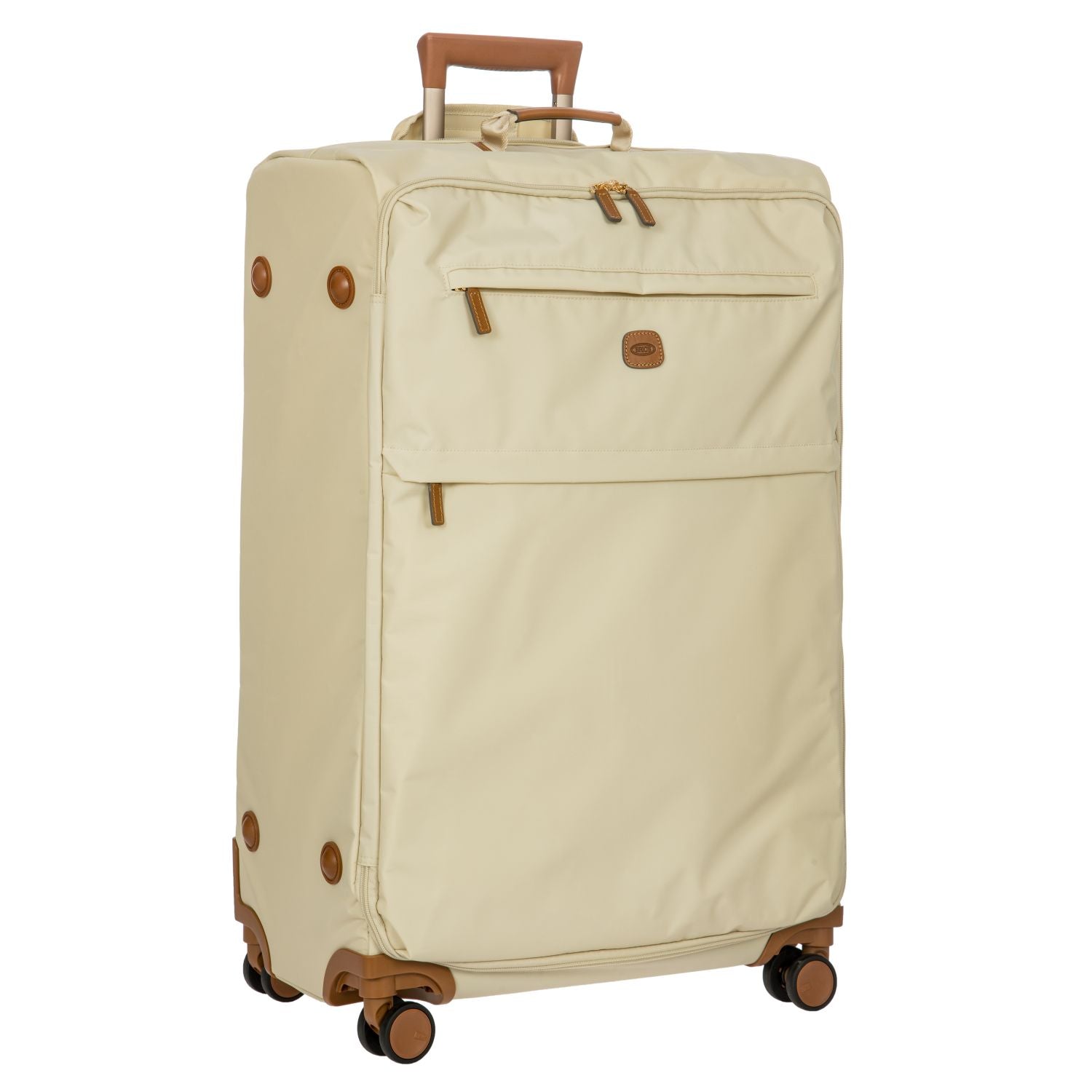 BRIC'S X-Travel 30" Large Luggage With Front Access Opening Spinner (Beige)