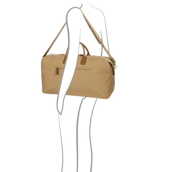 BRIC'S X-Travel Holdall Travel Duffel Bag (Cappuccino)