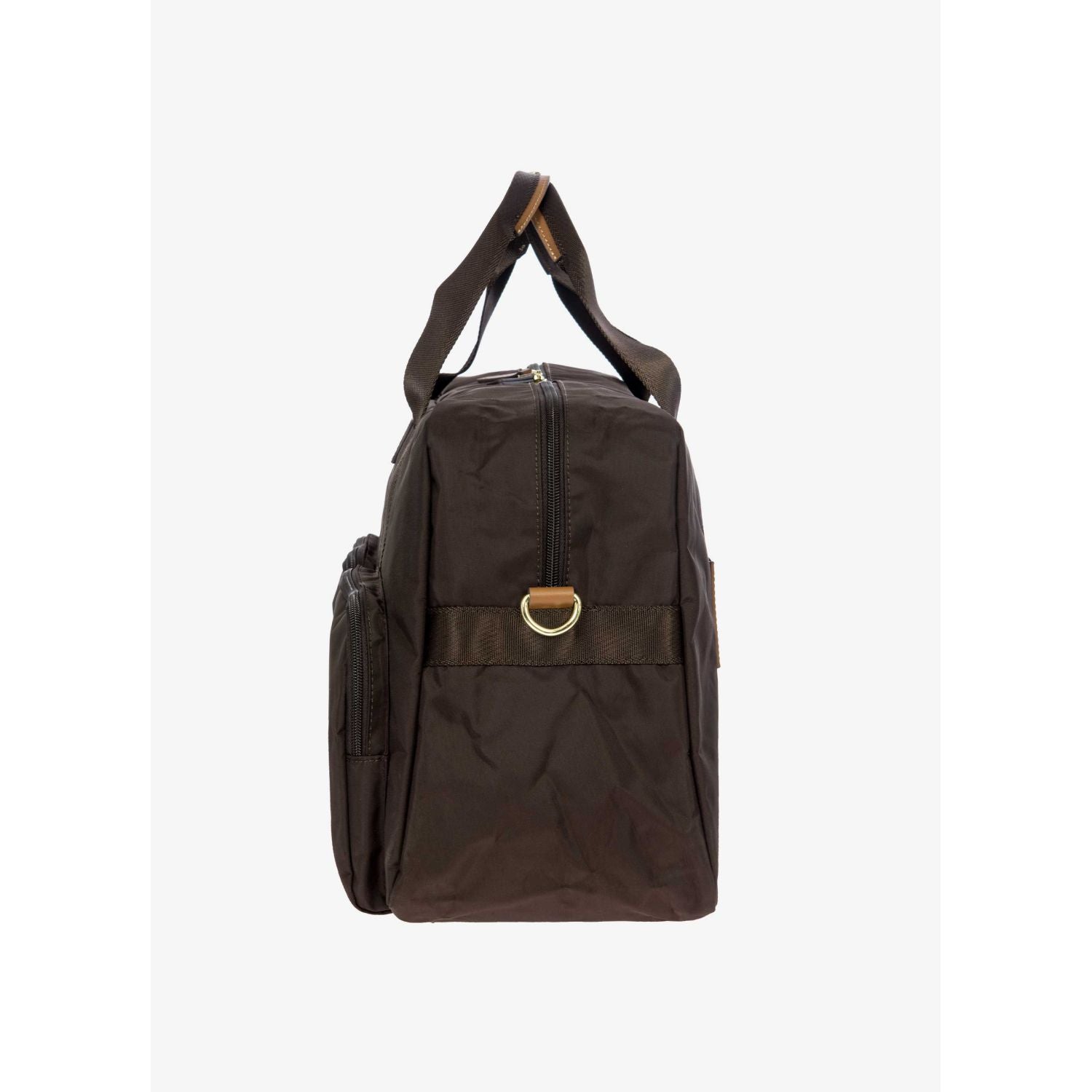 BRIC'S X-Travel Holdall Multipocket Duffel Bag - Small (Brown)