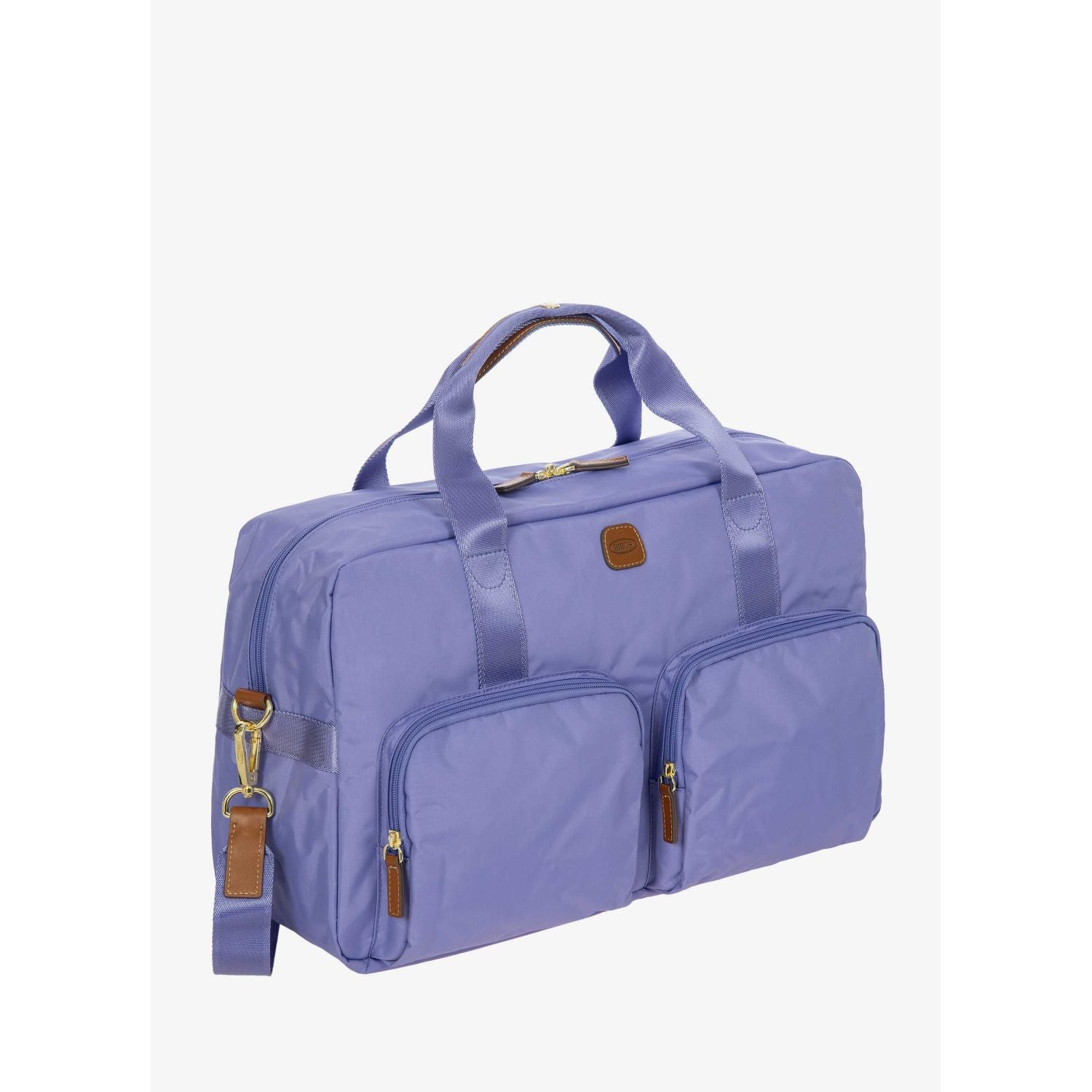 BRIC'S X-Travel Holdall Multipocket Duffel Bag - Small (Lilac)