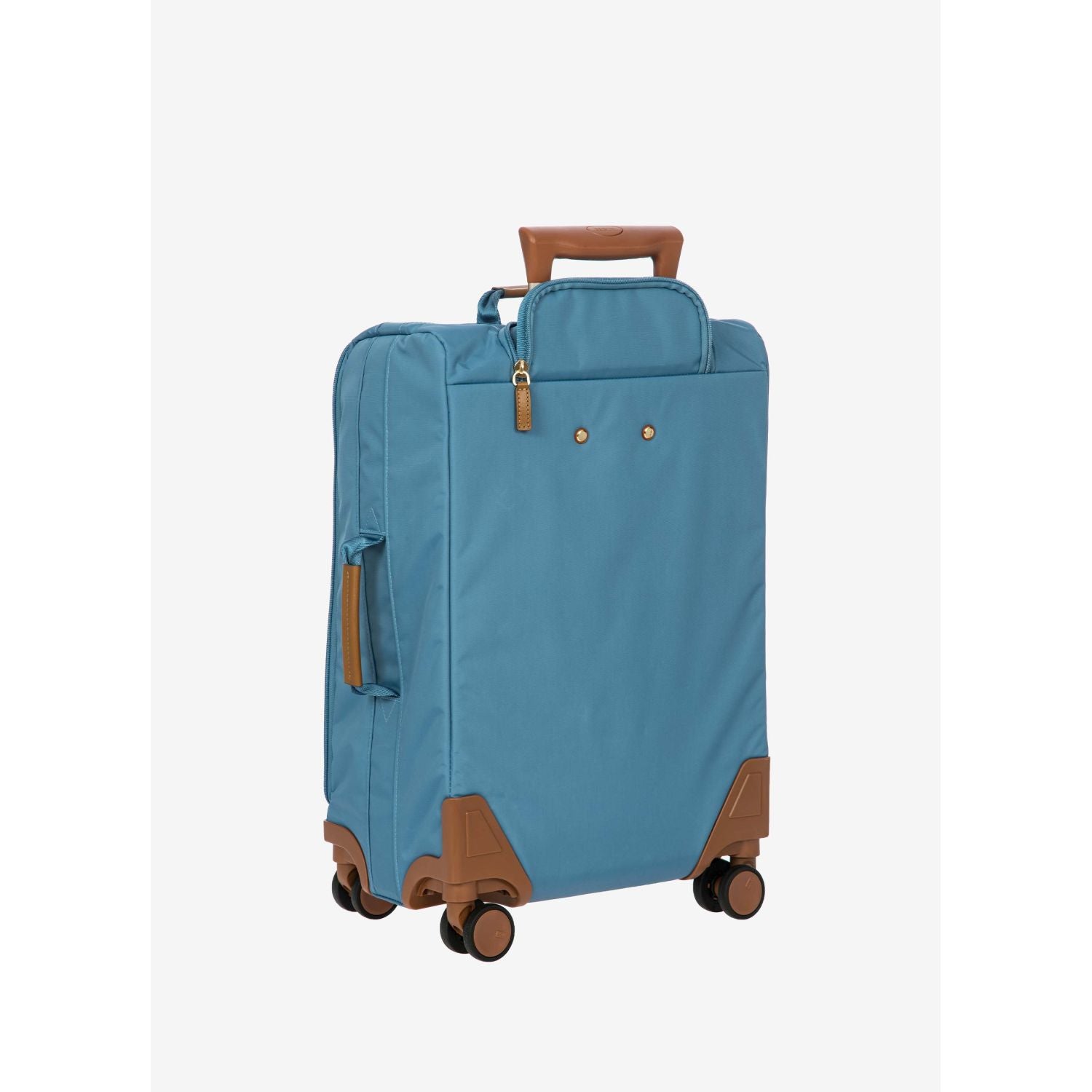 BRIC's X-Travel 22" Carry On Luggage With Front Access Opening Spinner (Sky)