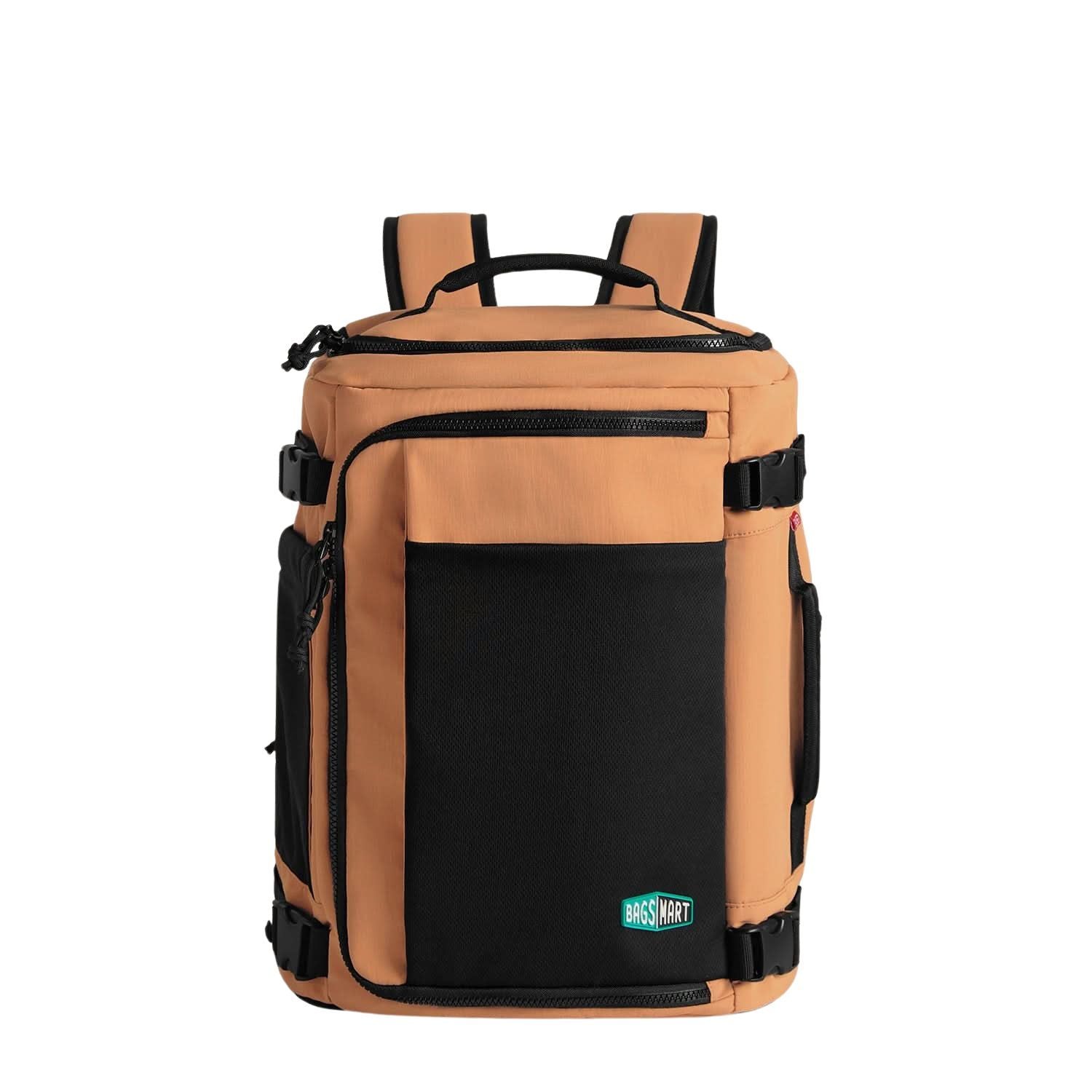 Bagsmart Blast Quick Access Carry On Expandable Travel Backpack (Brown)