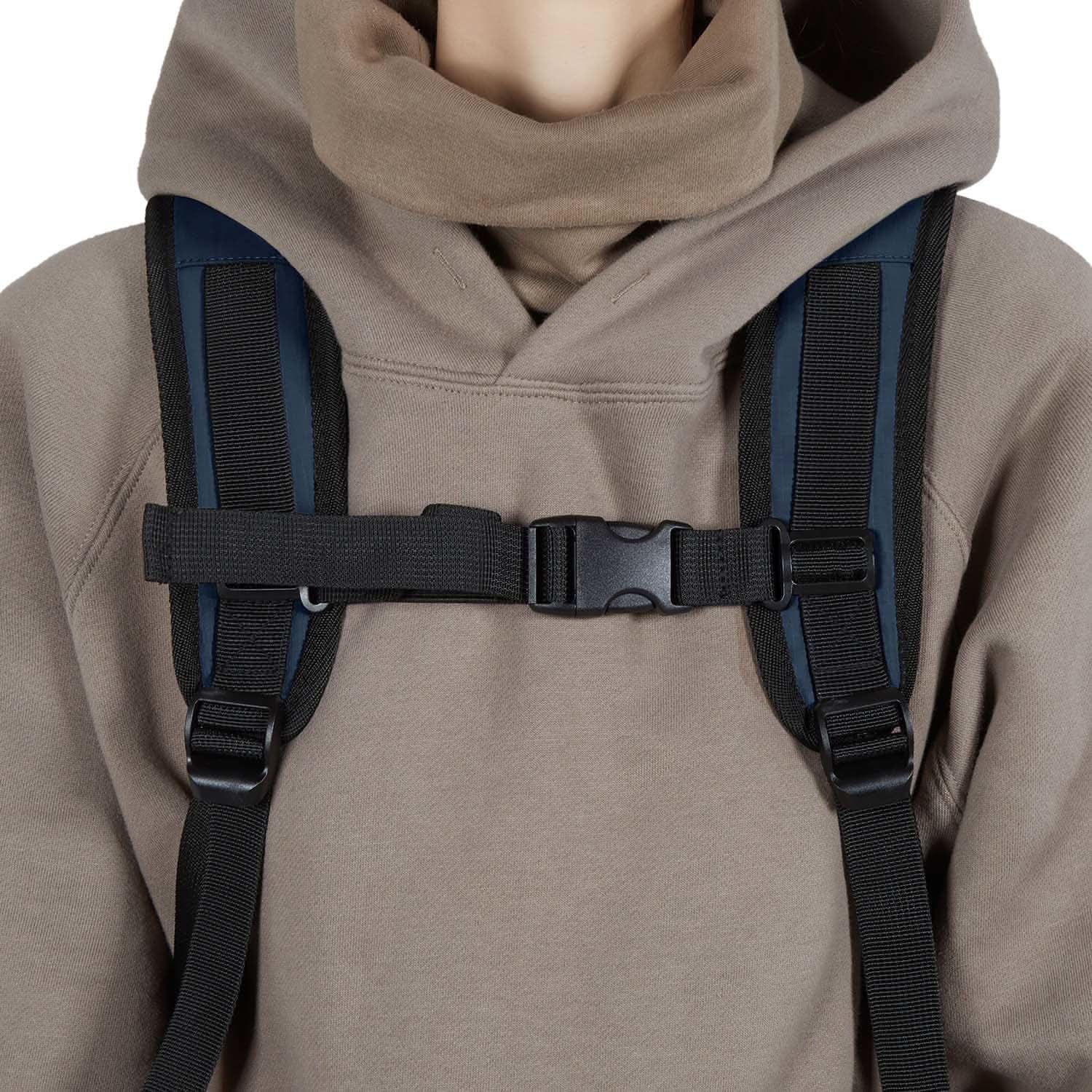 Bagsmart Blast Quick Access Carry On Travel Backpack Extended 38L (Navy Blue)