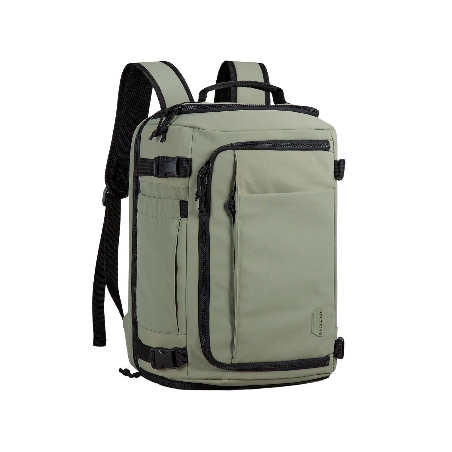 Bagsmart Blast Quick Access Carry On Travel Backpack Standard 28L (Green)