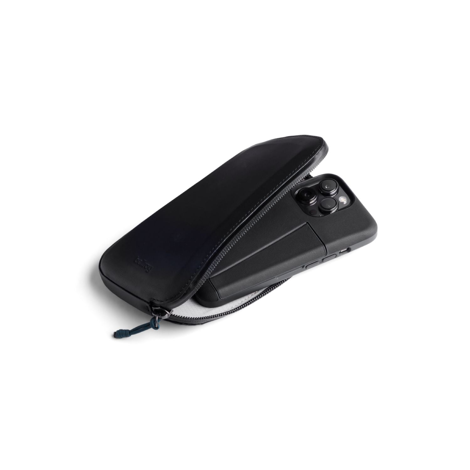 Bellroy All Conditions Phone Pocket Plus Leather - Ink