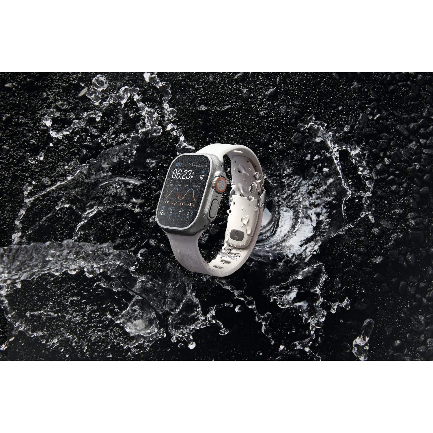 Bellroy Venture Watch Strap Large (42-49mm) - Chalk