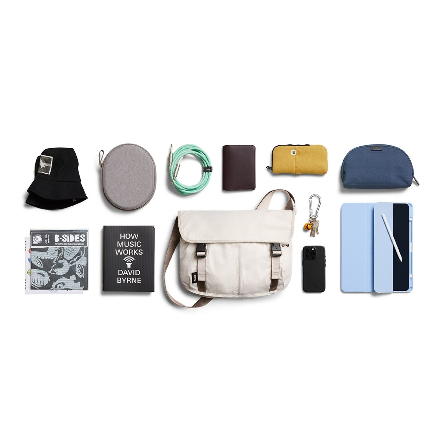 Bellroy Cinch Messenger Bag - Oat