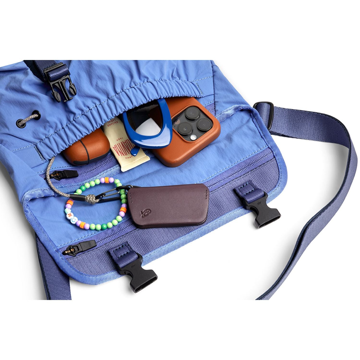 Bellroy Cinch Mini Messenger Bag - Denim Blue