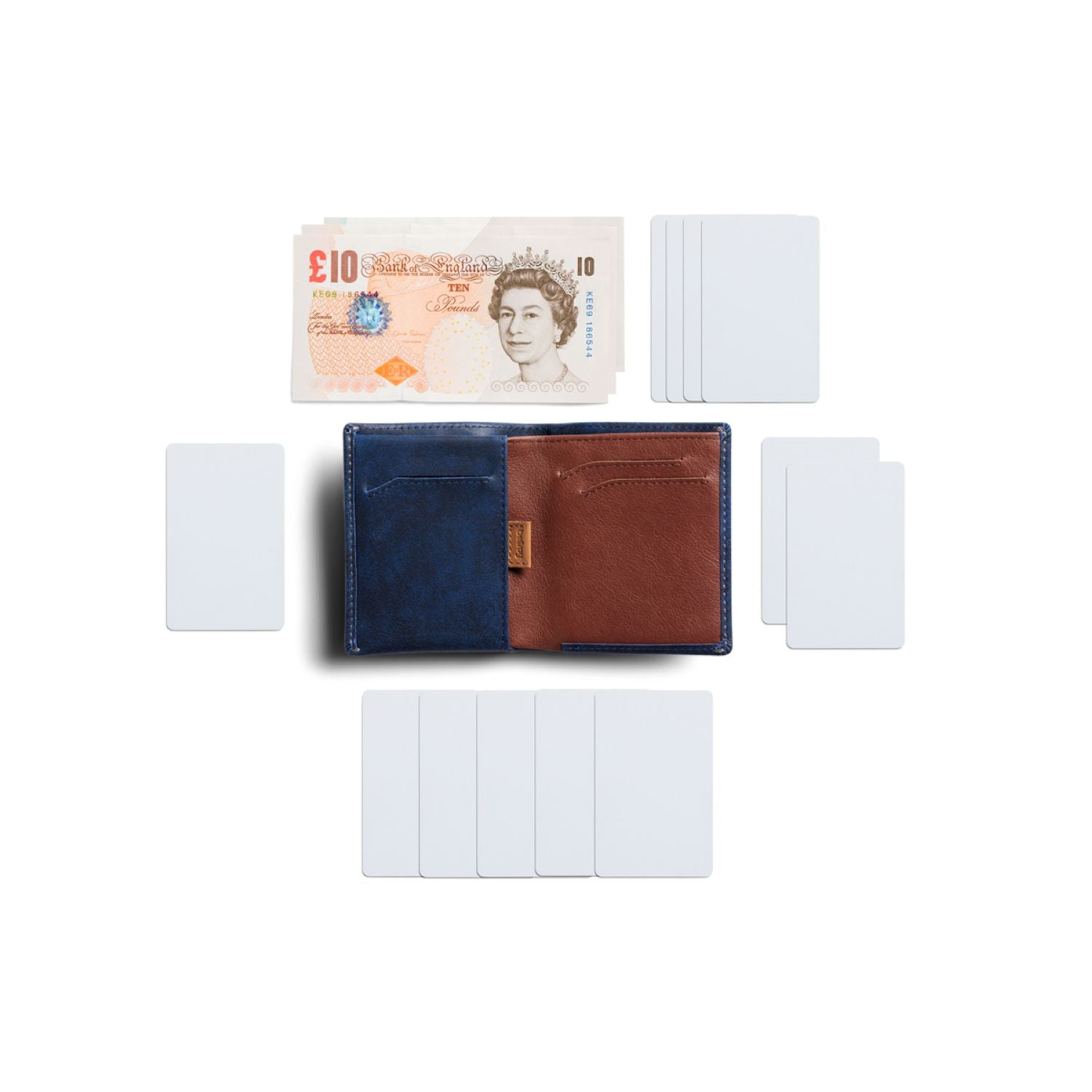 Bellroy Note Sleeve Wallet (RFID Protected) - Ocean
