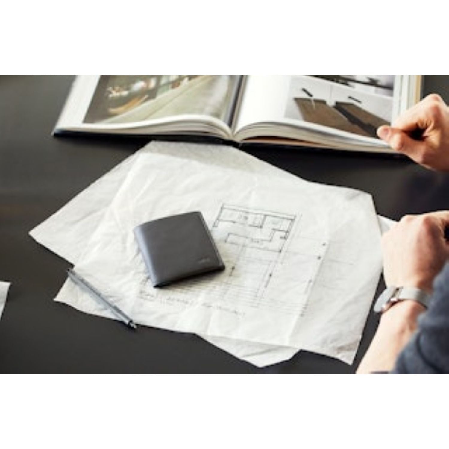 Bellroy Note Sleeve Wallet (RFID Protected) - Navy