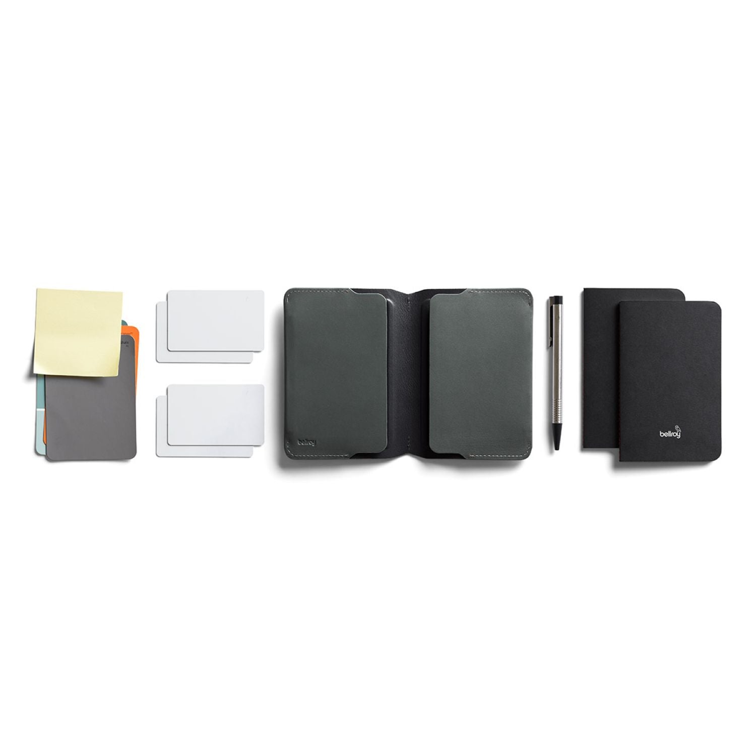 Bellroy Notebook Cover + Notebook - Everglade