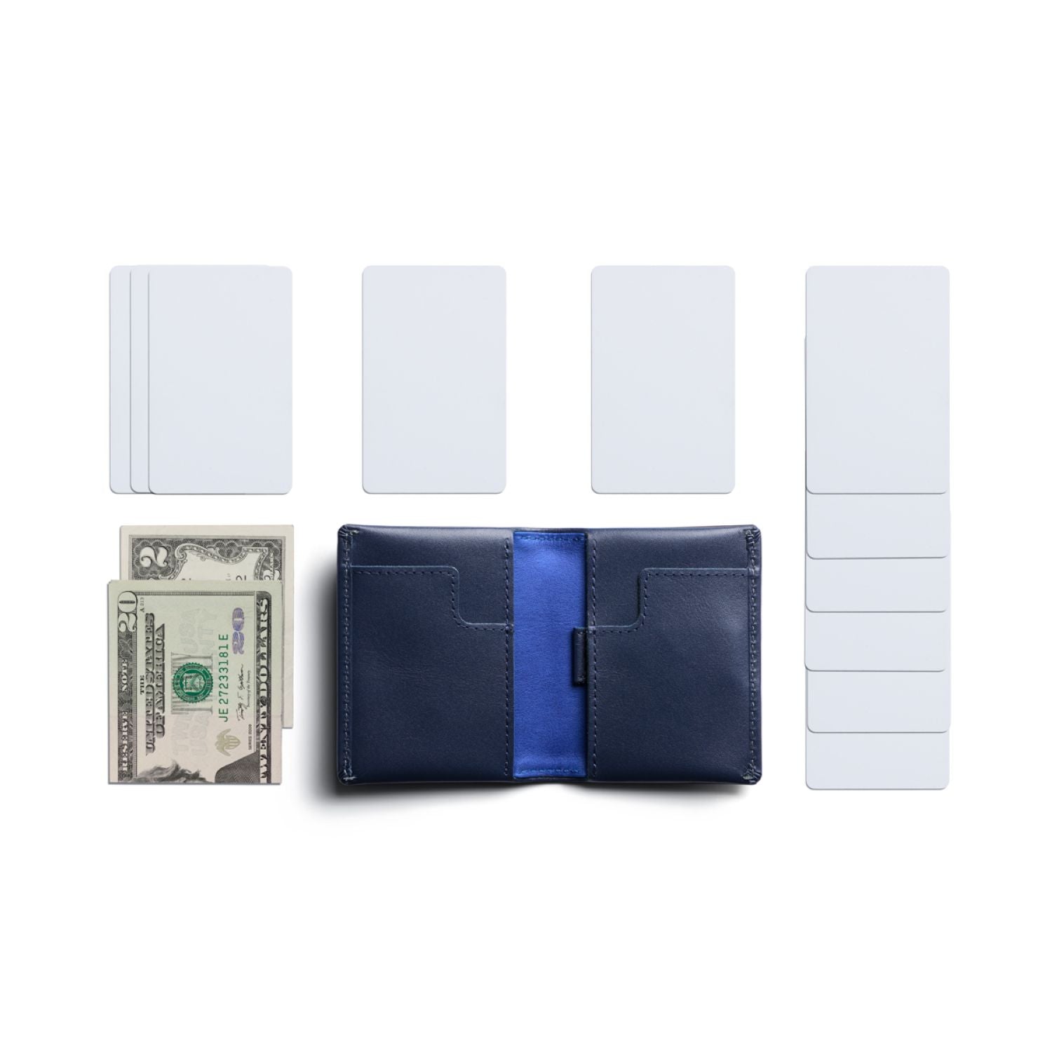 Bellroy Slim Sleeve Wallet - Navy V2