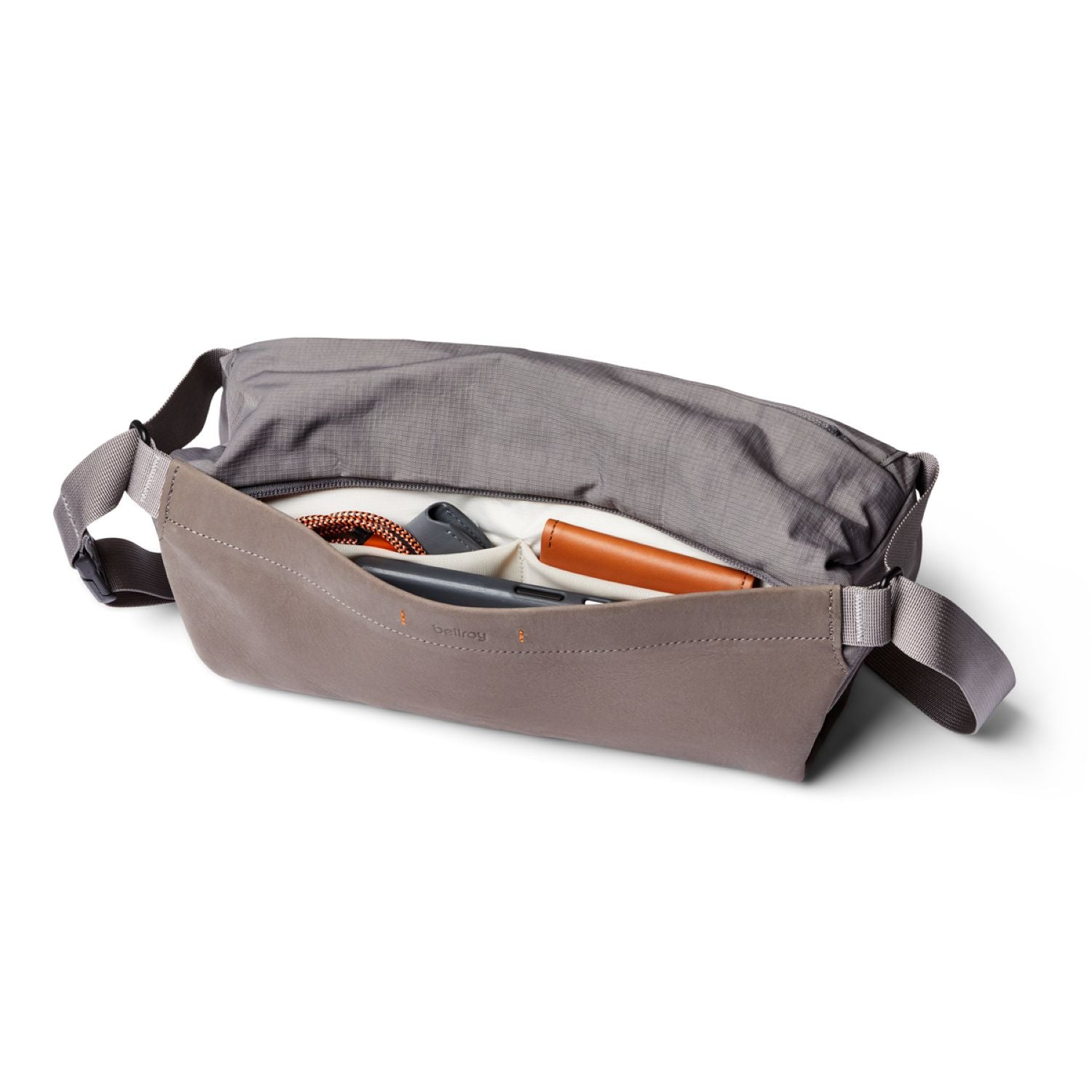 Bellroy Sling (Premium Edition) - Stormgrey – The Planet Traveller