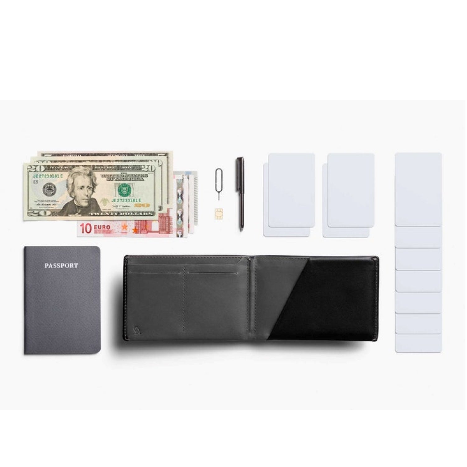 Bellroy Travel Wallet (RFID Protected) - Black