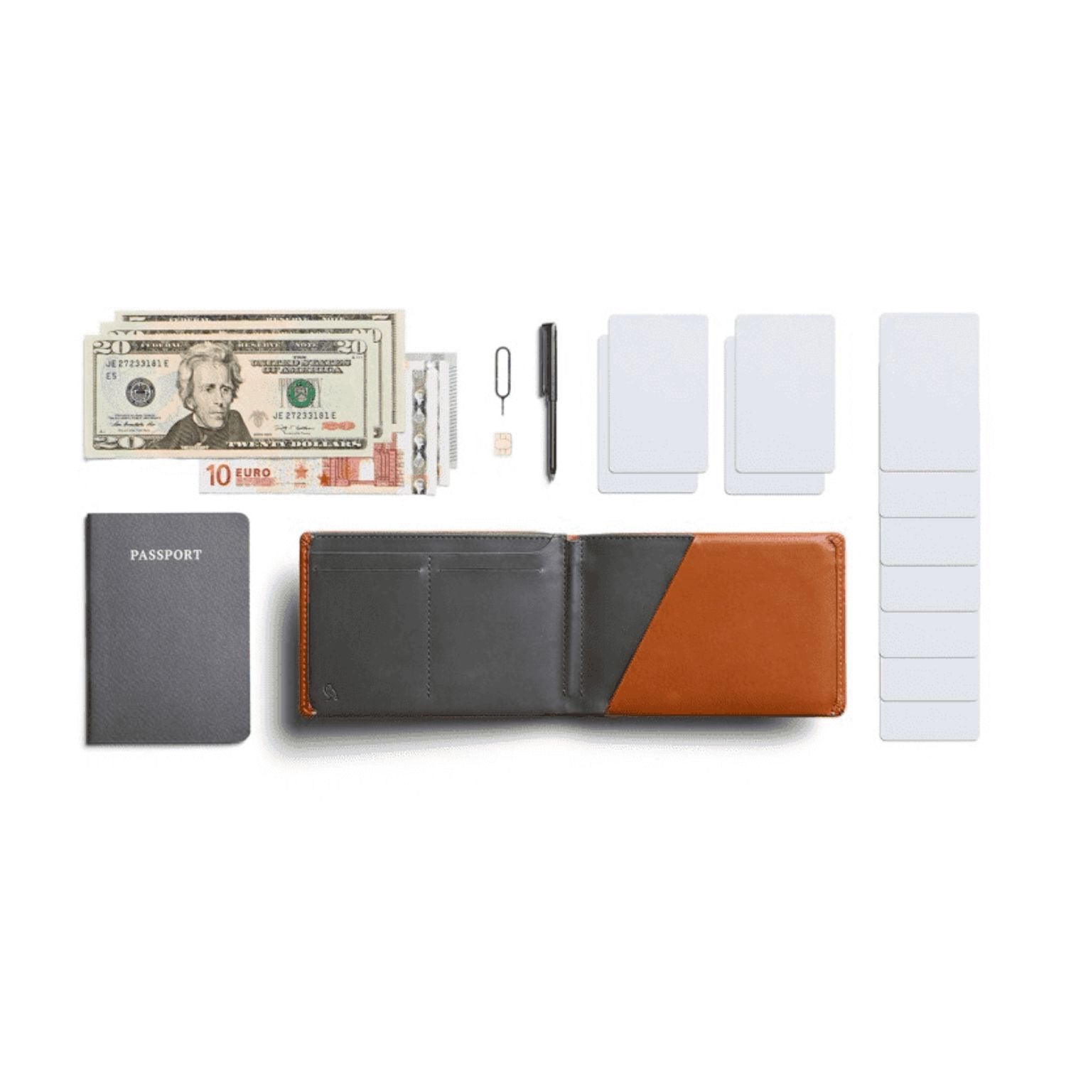 Bellroy Travel Wallet (RFID Protected) - Caramel