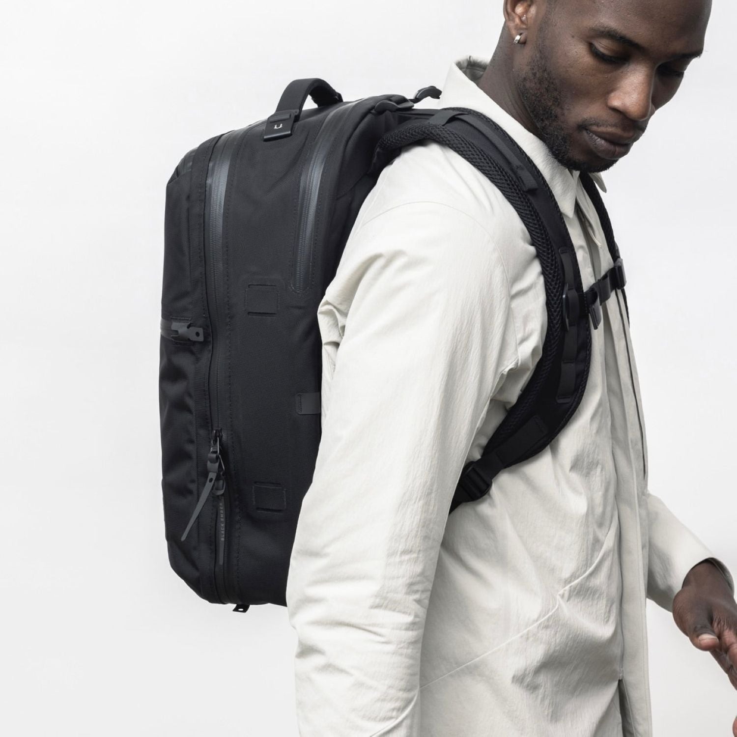 Black Ember Citadel 25 16 Laptop Backpack  - Jet Black