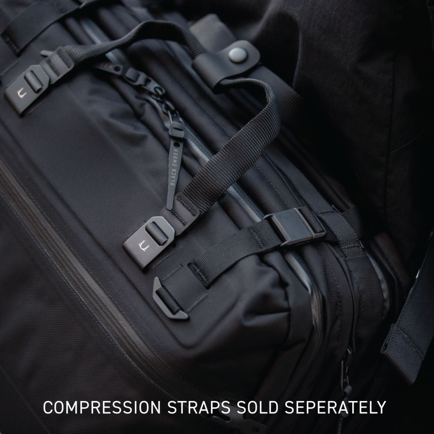 Black Ember Forge 30 15 Convertiable Travel Pack  - Jet Black