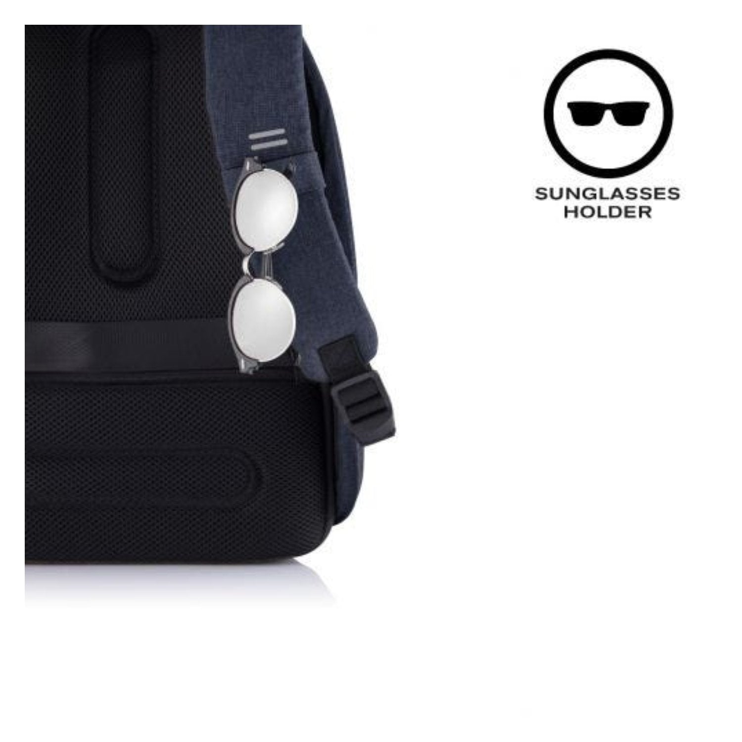 Bobby Hero Small Anti-Theft Backpack - Navy