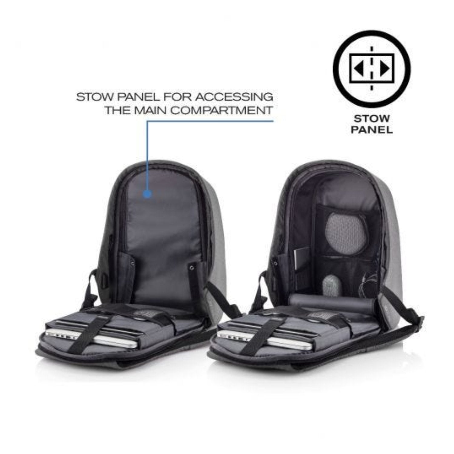 Bobby Hero Xl Anti-Theft Backpack - Grey