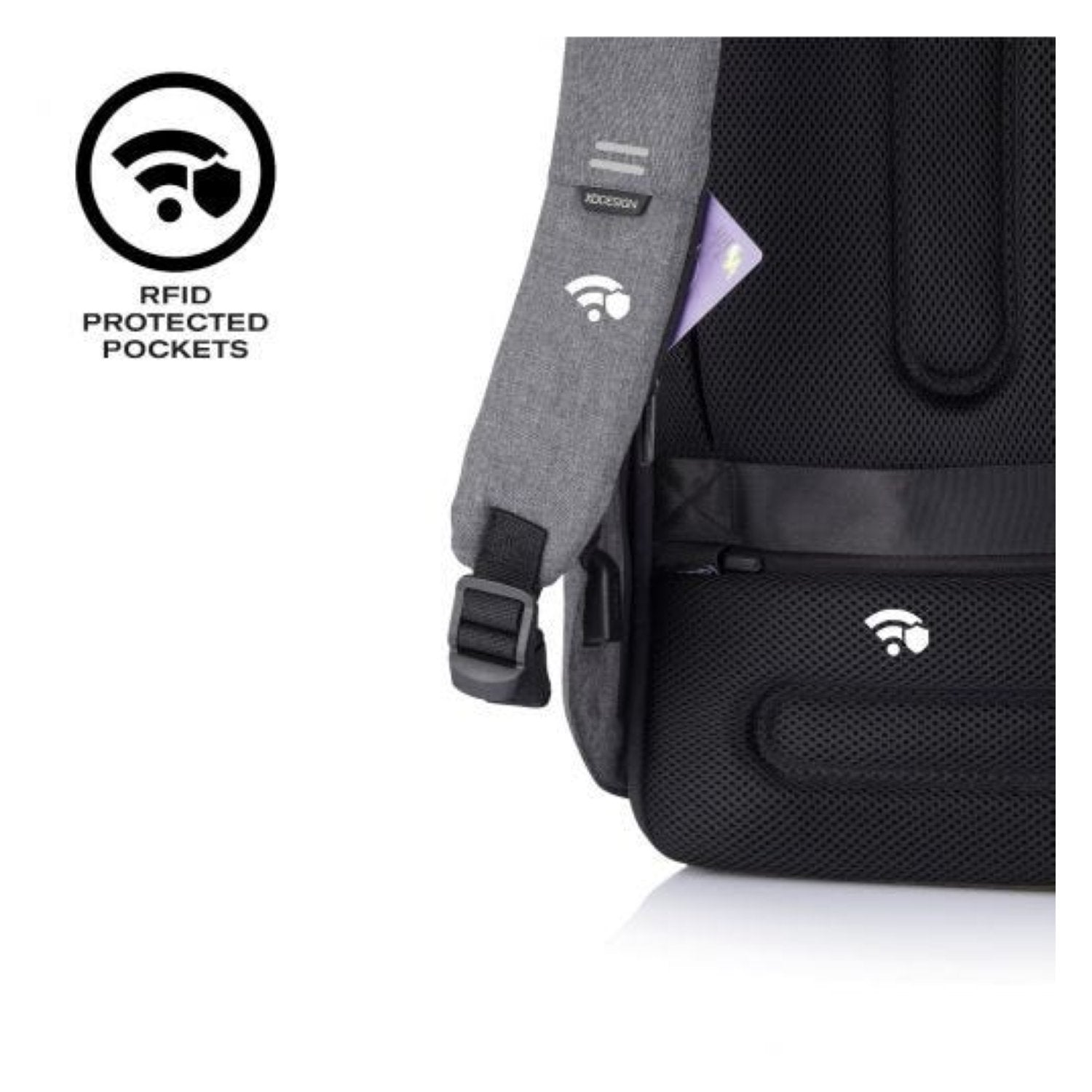 Bobby Hero Xl Anti-Theft Backpack - Grey