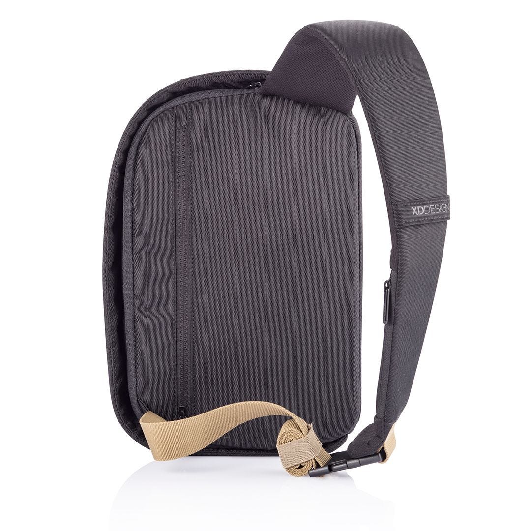 Bobby Sling Anti-Theft Crossbody Backpack - Black