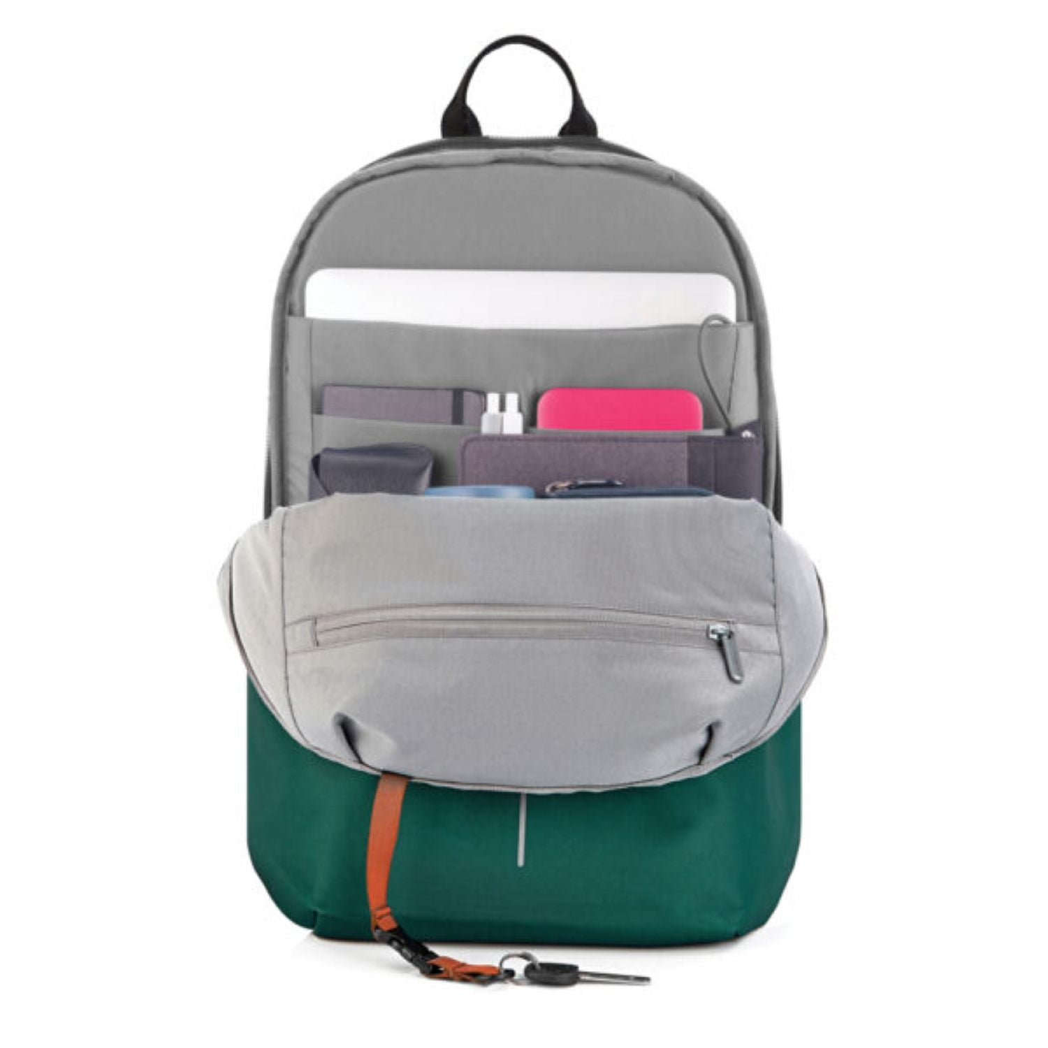 Bobby Soft Anti-Theft Backpack - Forest Green