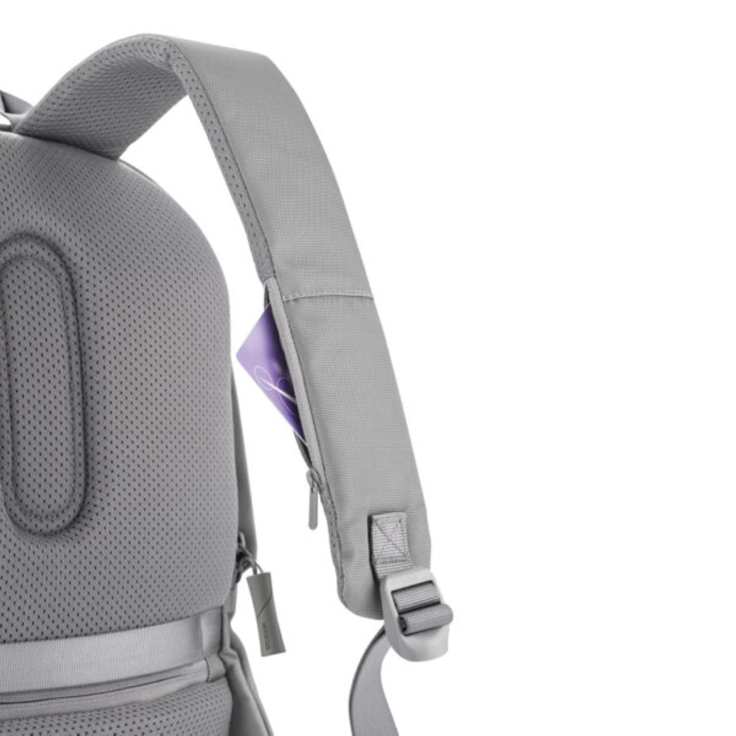 Bobby Soft Anti-Theft Backpack - Grey
