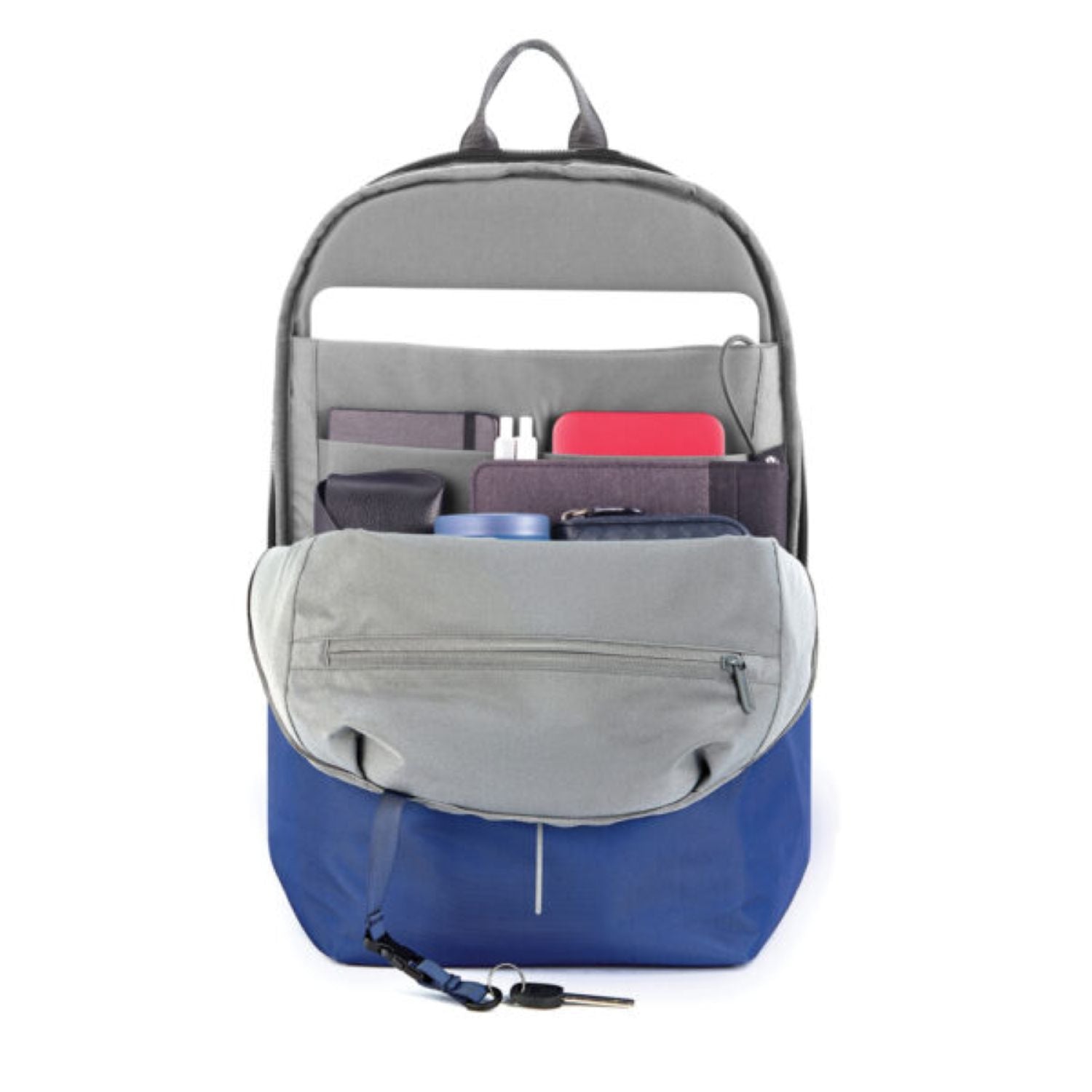 Bobby Soft Anti-Theft Backpack - Royal Blue