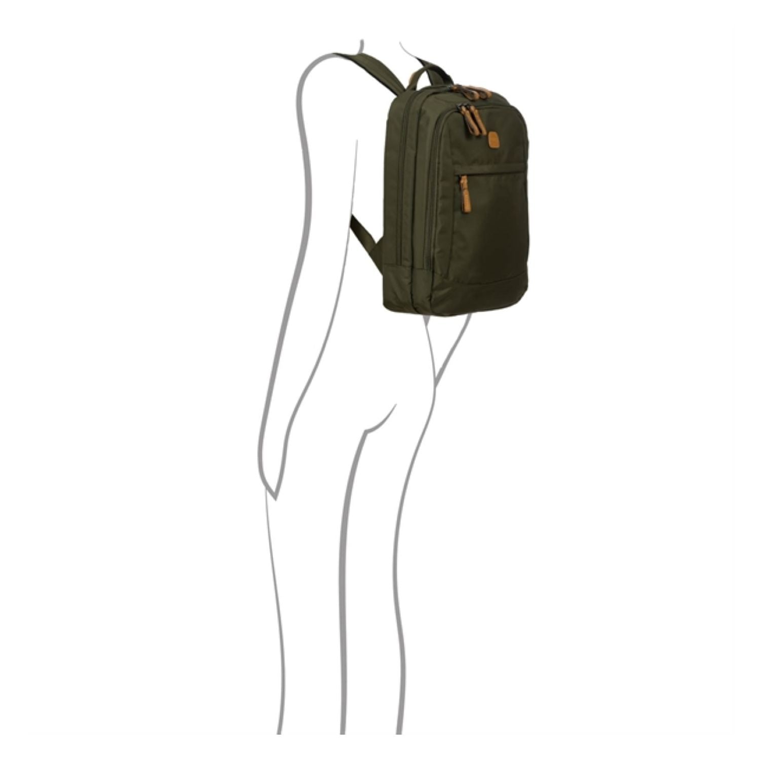 BRIC'S X-Travel Metro Backpack (Olive)