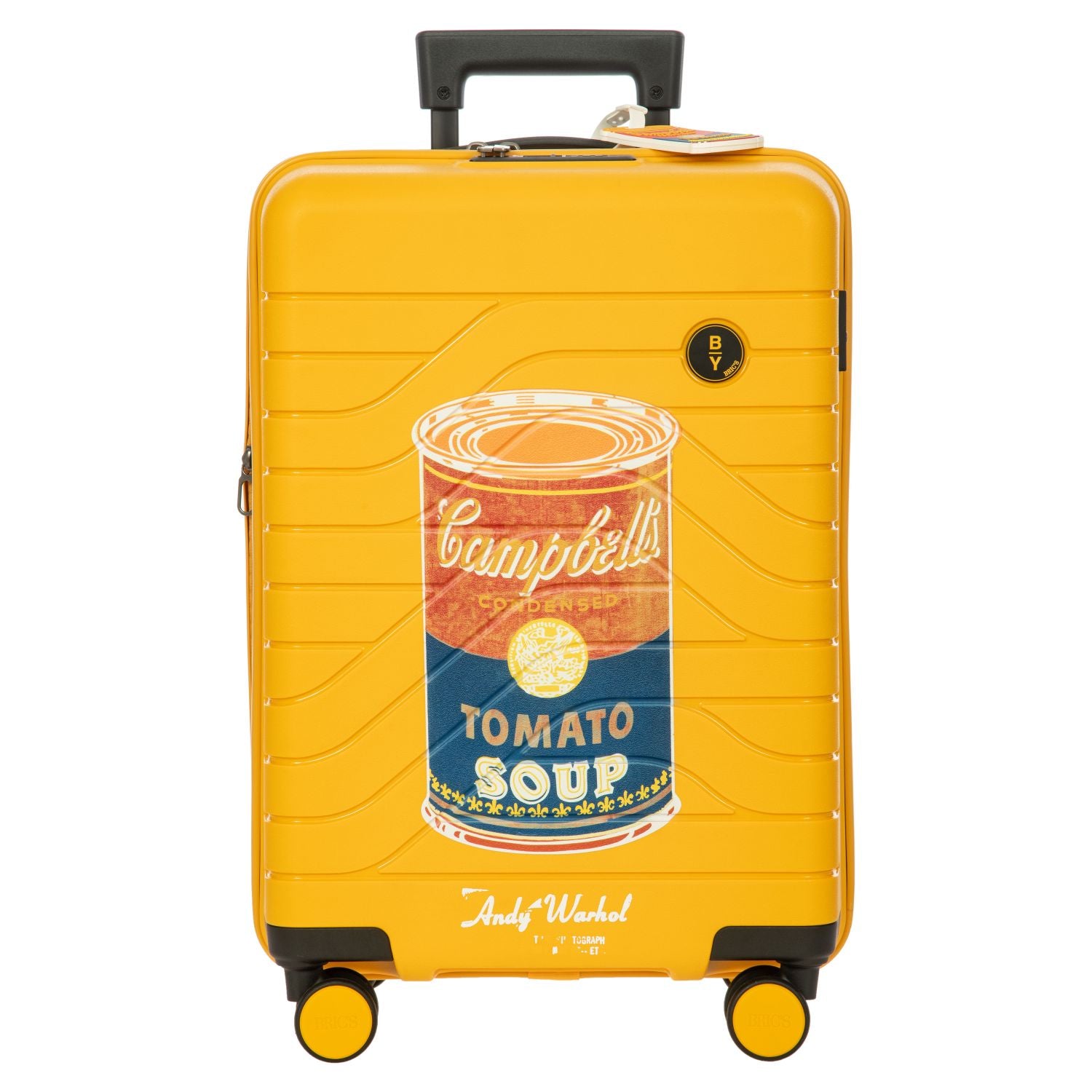 BRIC'S Andy Warhol Campbell Ulisse 22" Expandable Carry On Luggage Spinner (Mango)