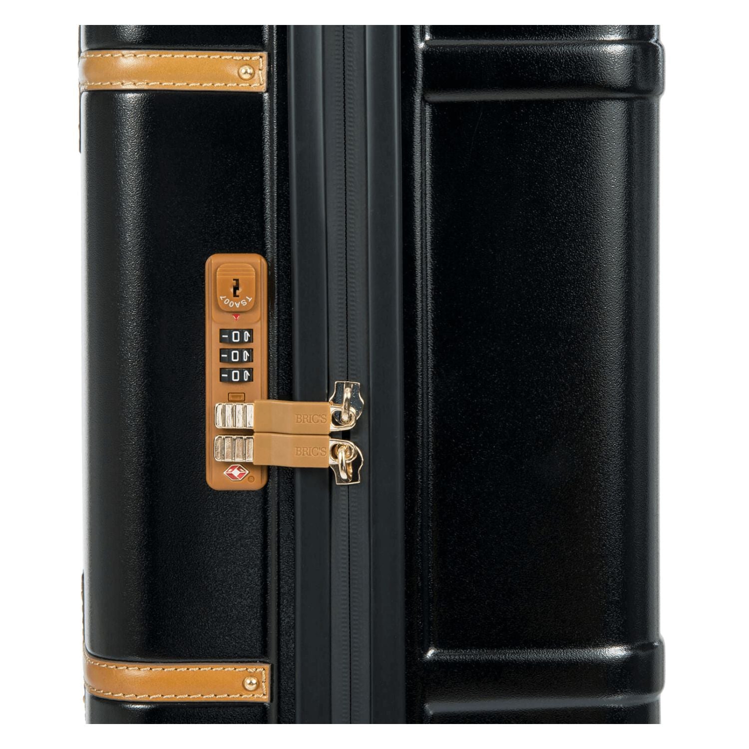 Bric's Bellagio V2 21" Carry-On Luggage Spinner (Black/Tobacco)