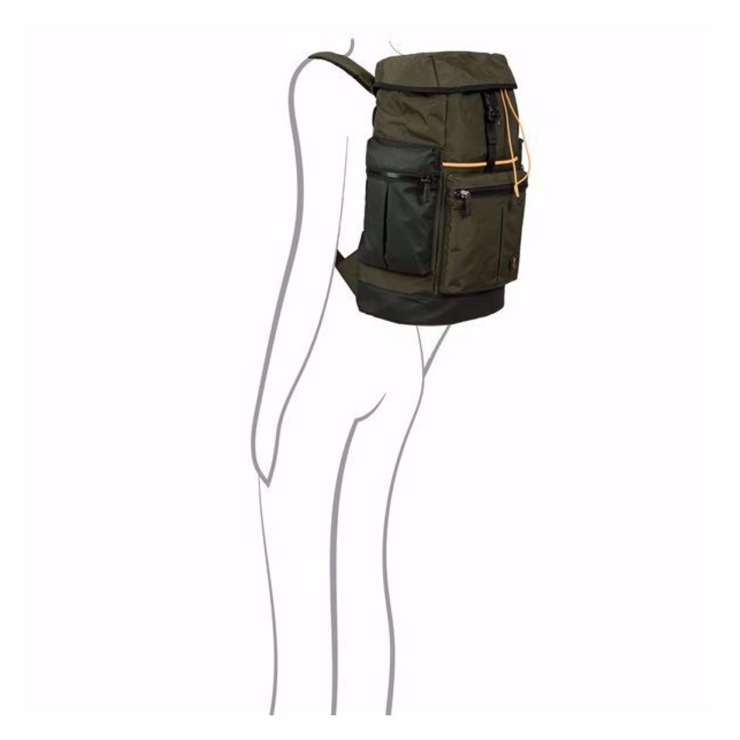 BRIC'S Eolo Explorer Backpack - S (Olive)