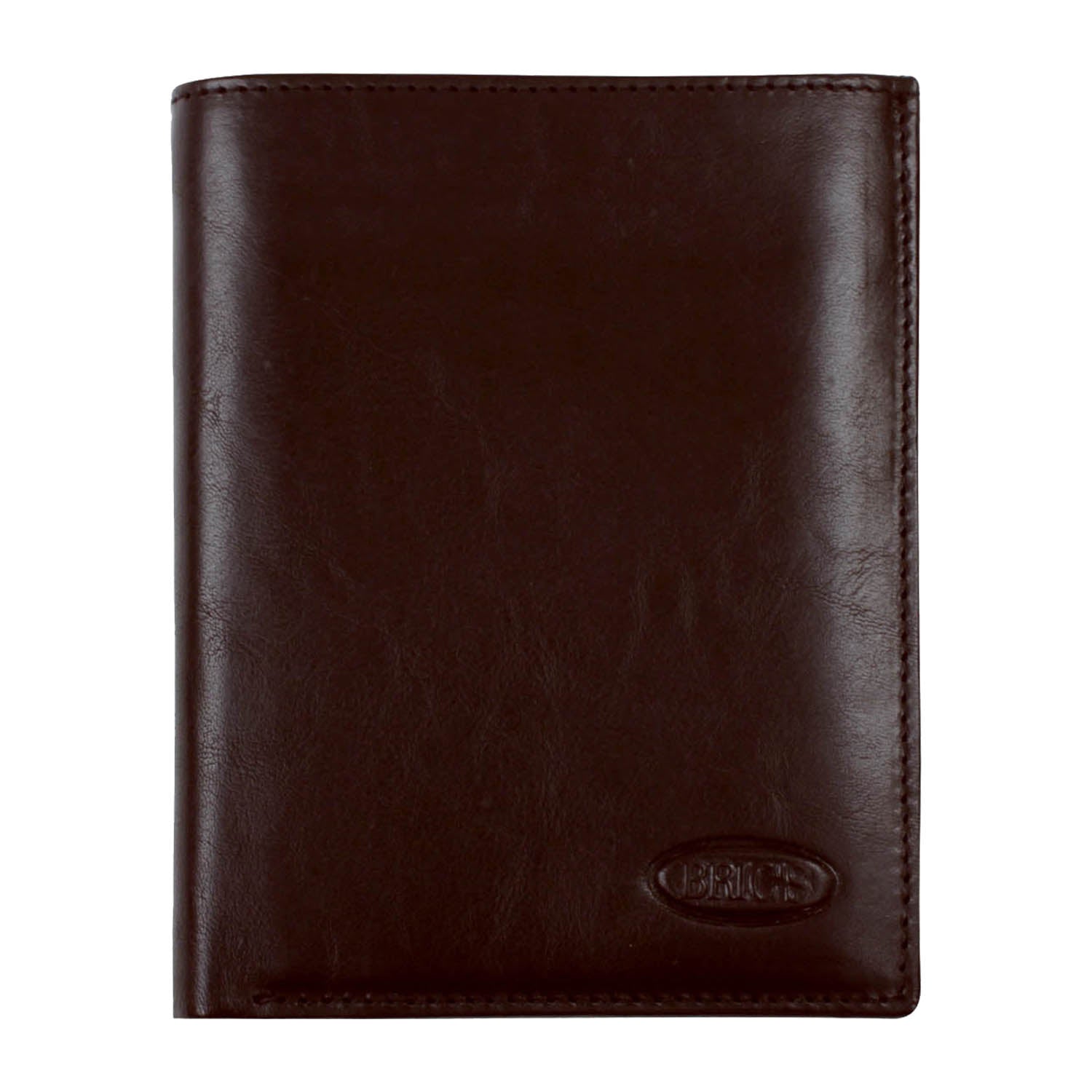 BRIC'S Monte Rosa RFID Vertical Wallet (Dark Brown)