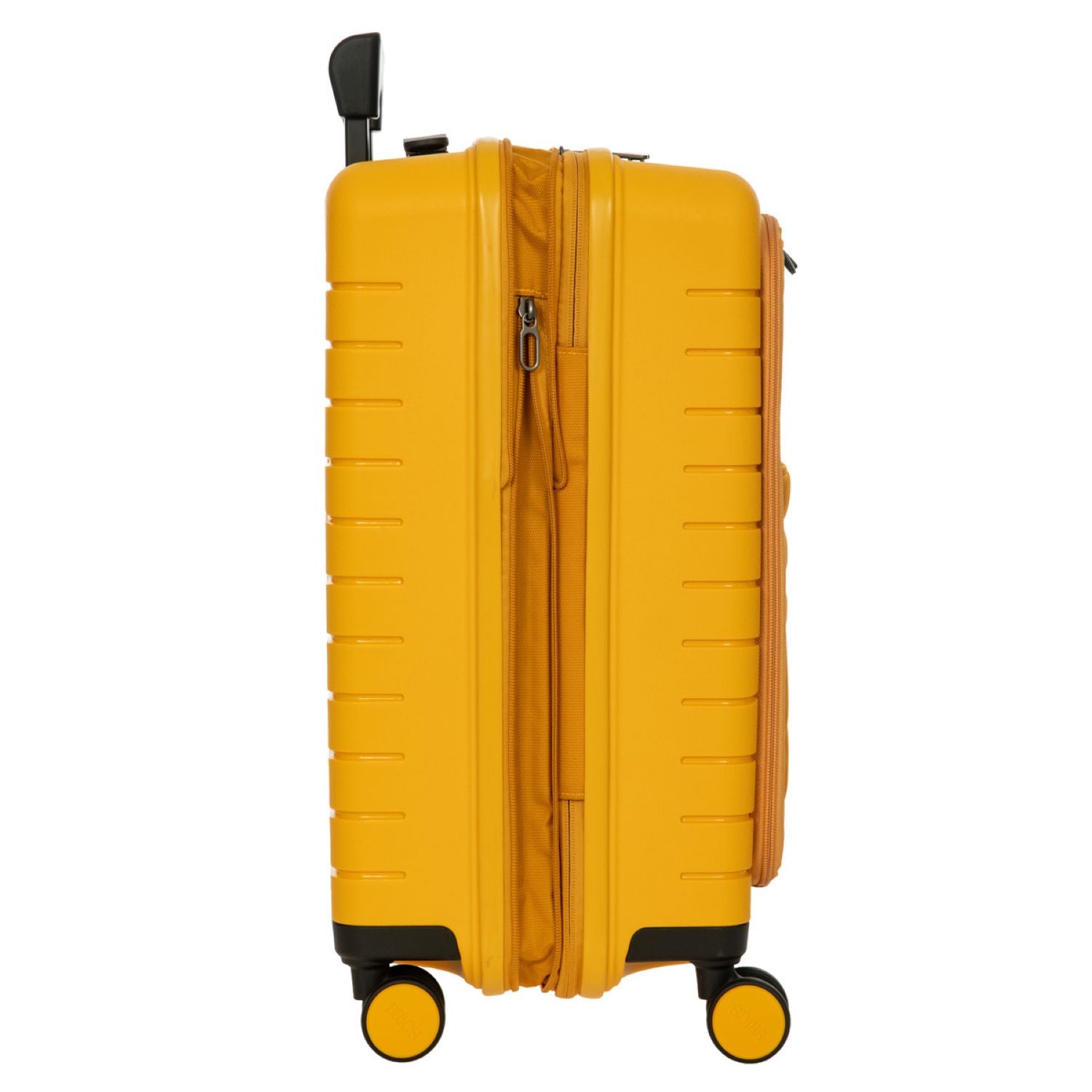 BRIC'S Ulisse 21" Expandable Carry On Luggage Spinner With Front Pocket (Mango)